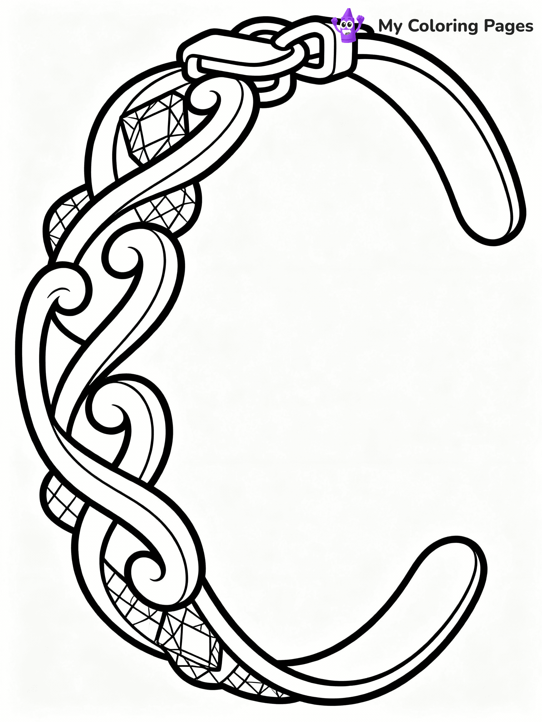 Diamond Coloring Pages - 24