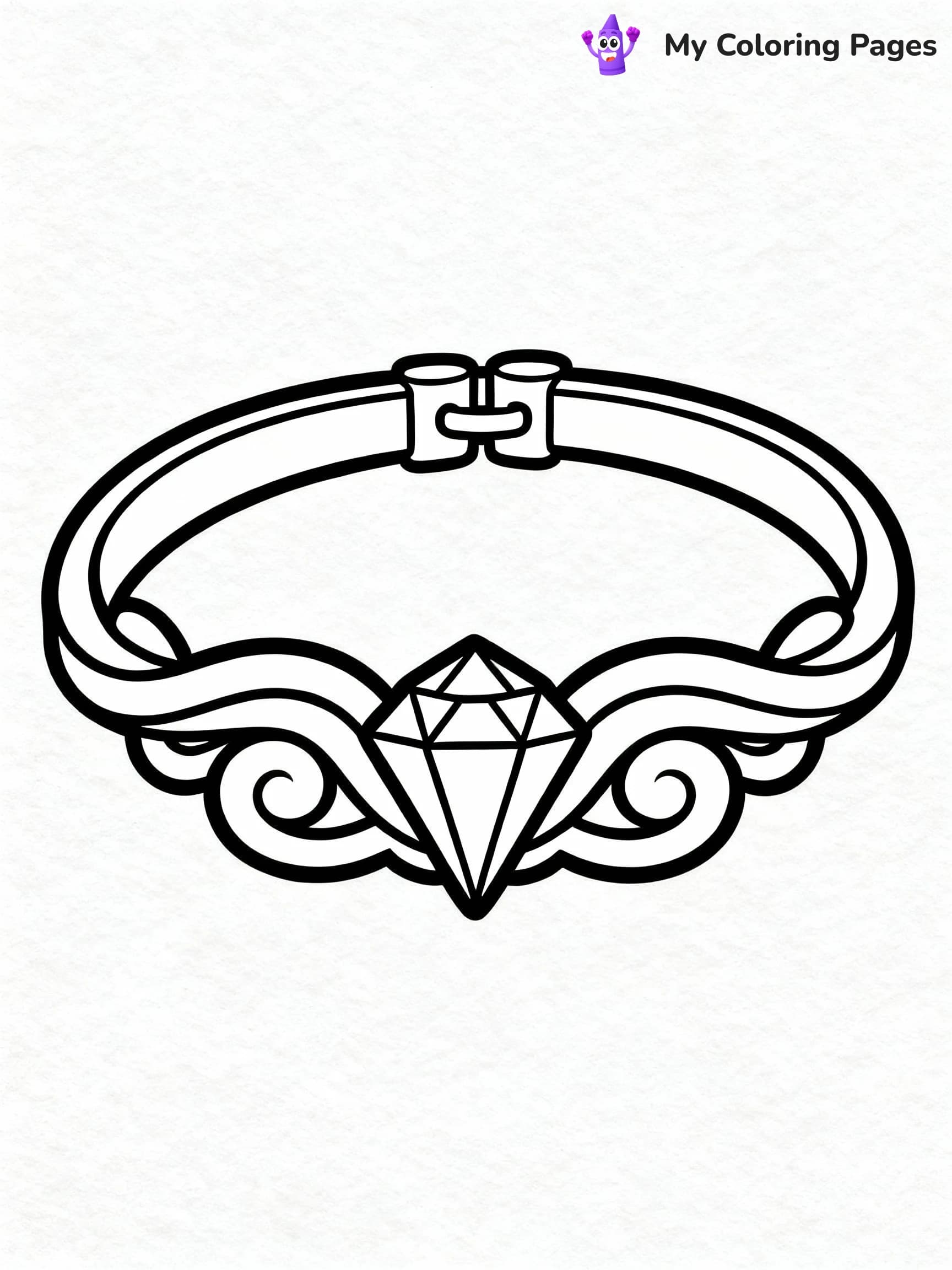 Diamond Coloring Pages - 23