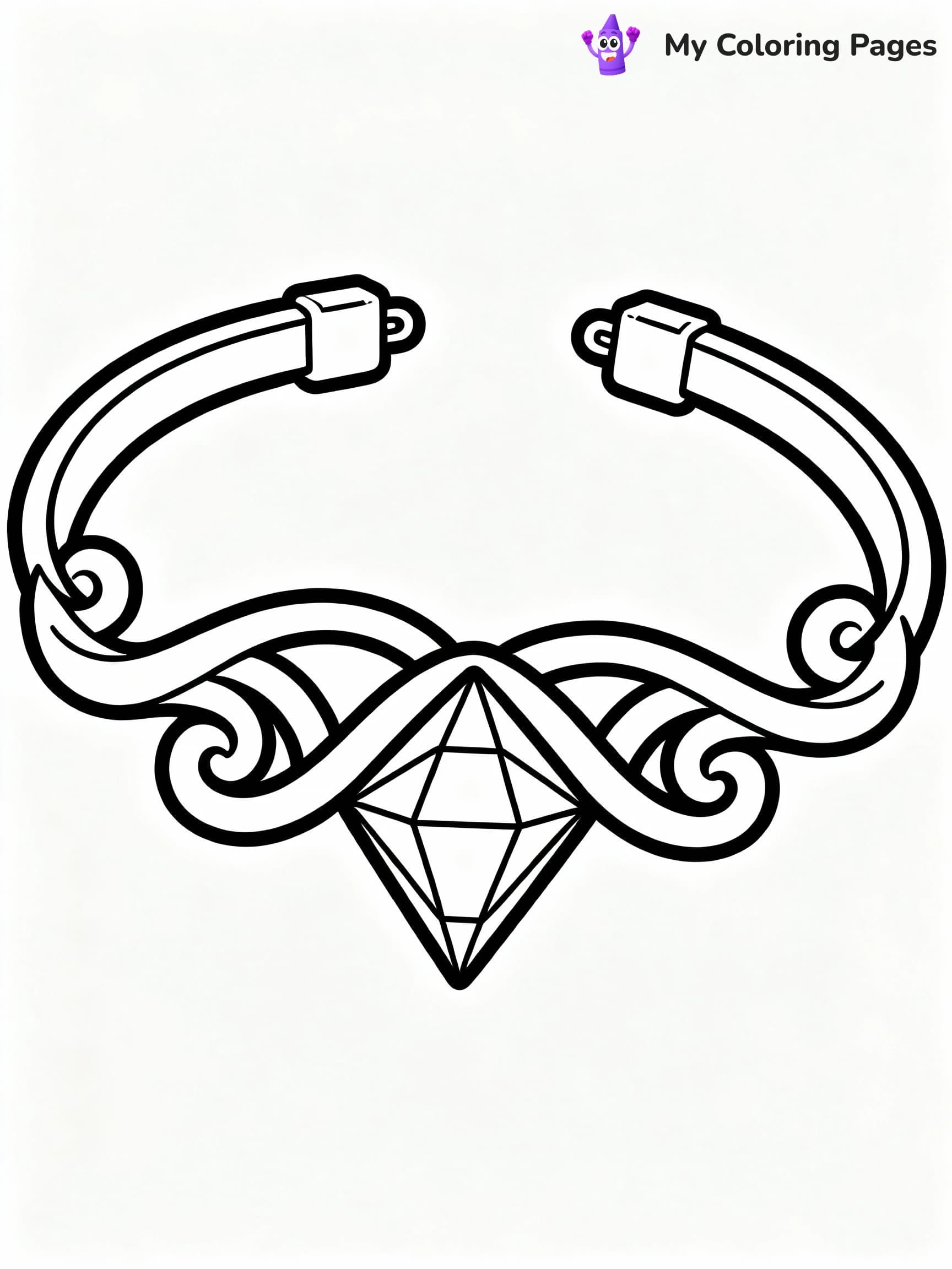 Diamond Coloring Pages - 21