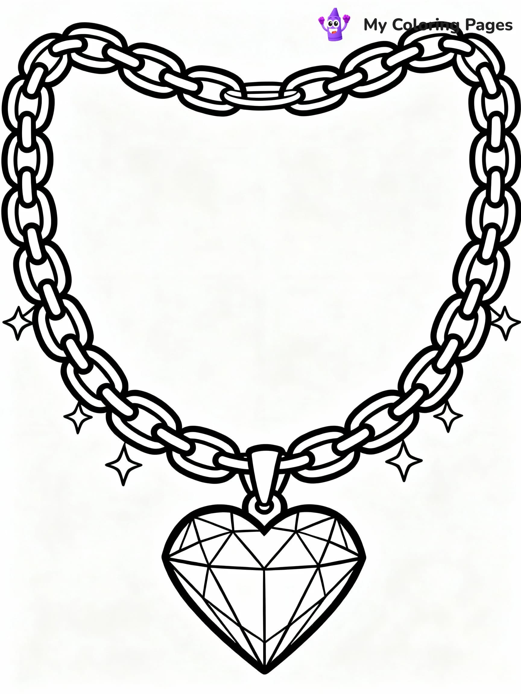Diamond Coloring Pages - 19
