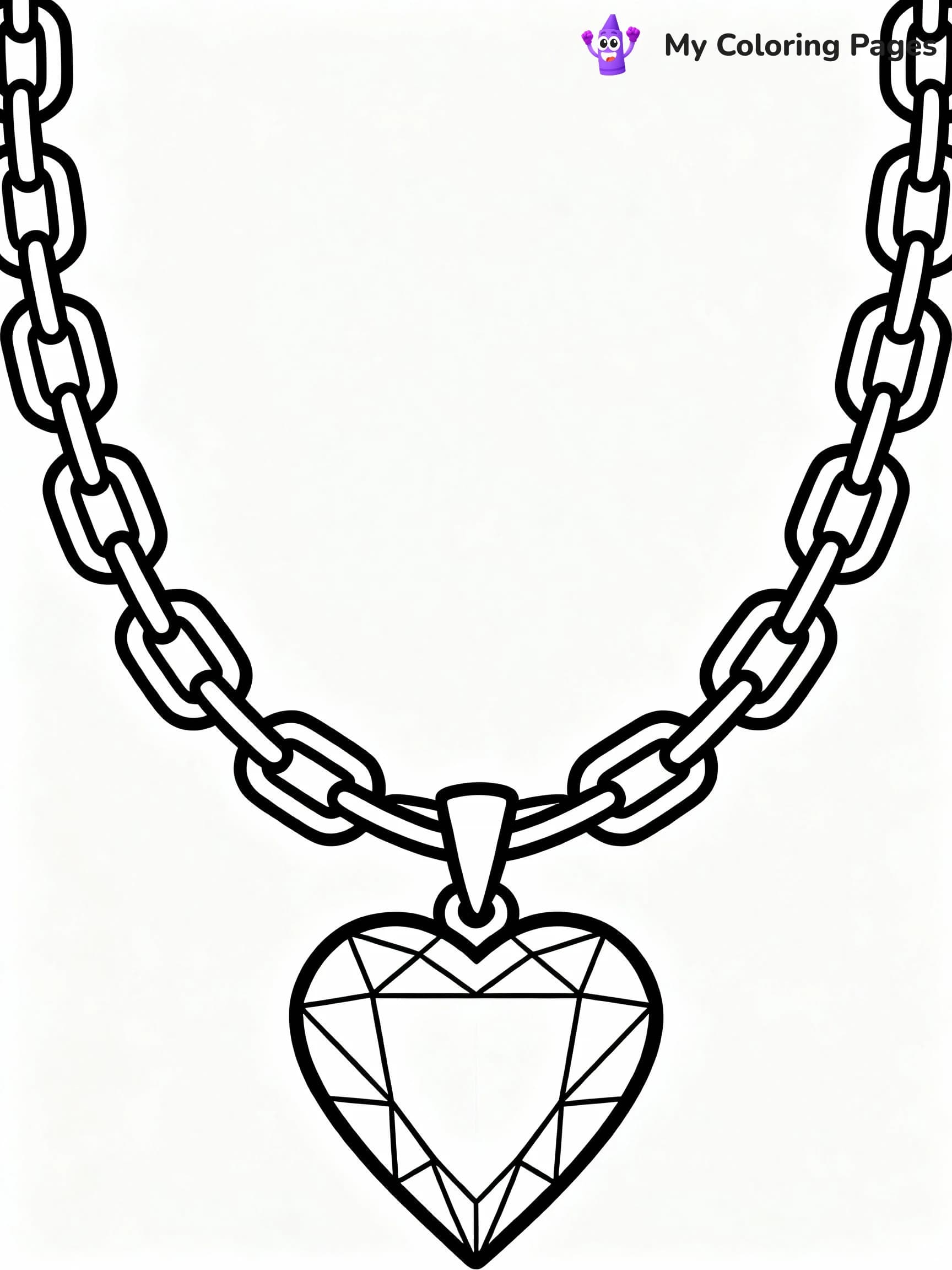 Diamond Coloring Pages - 15