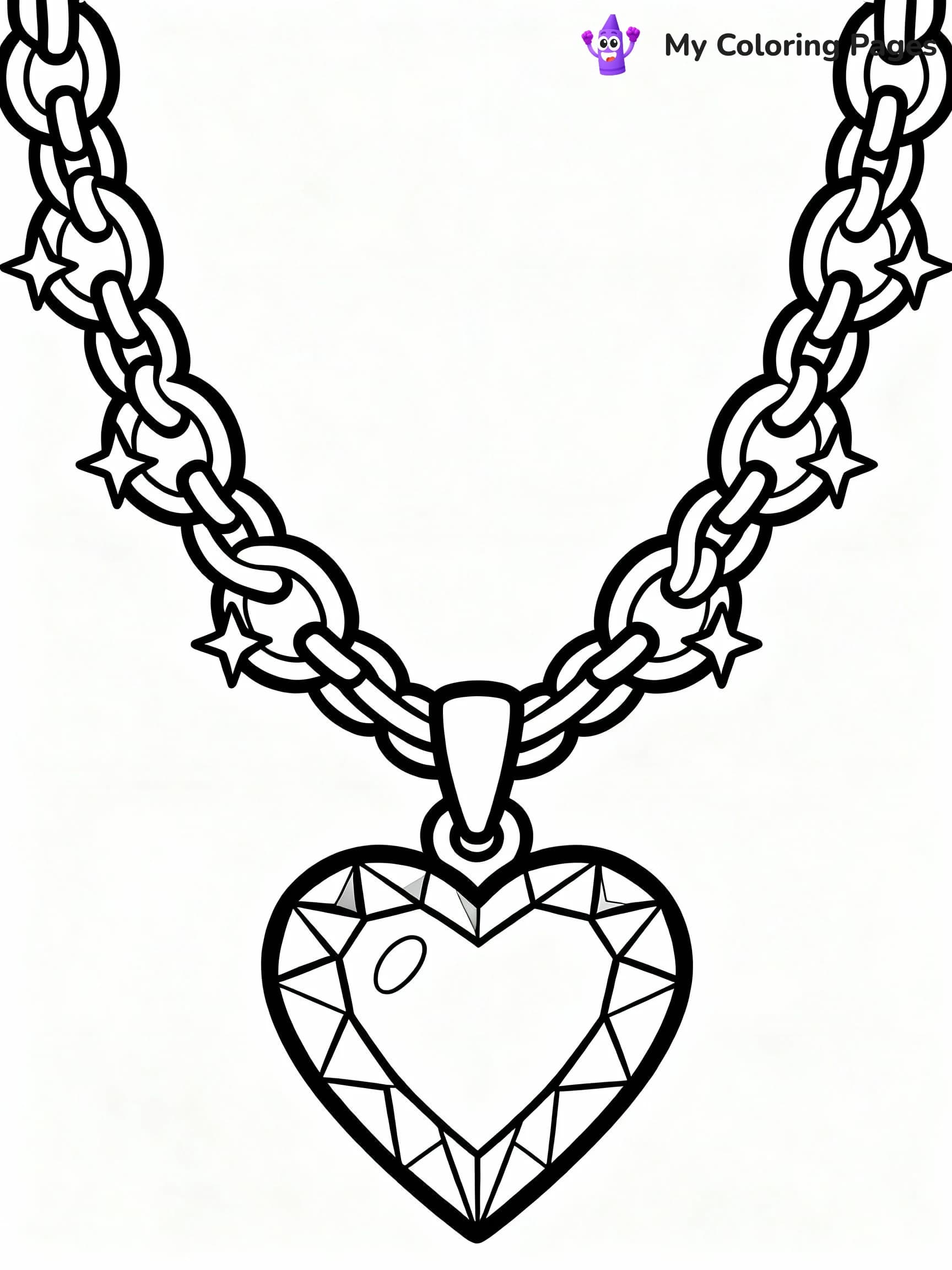 Diamond Coloring Pages - 13