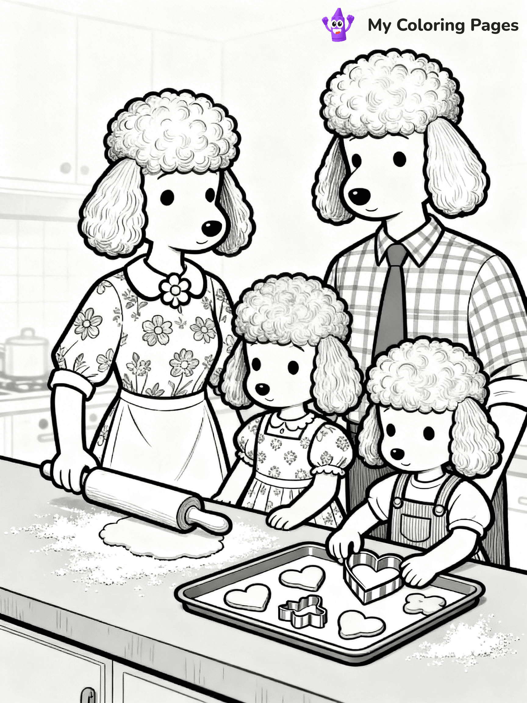 Calico Critters Coloring Pages - 24