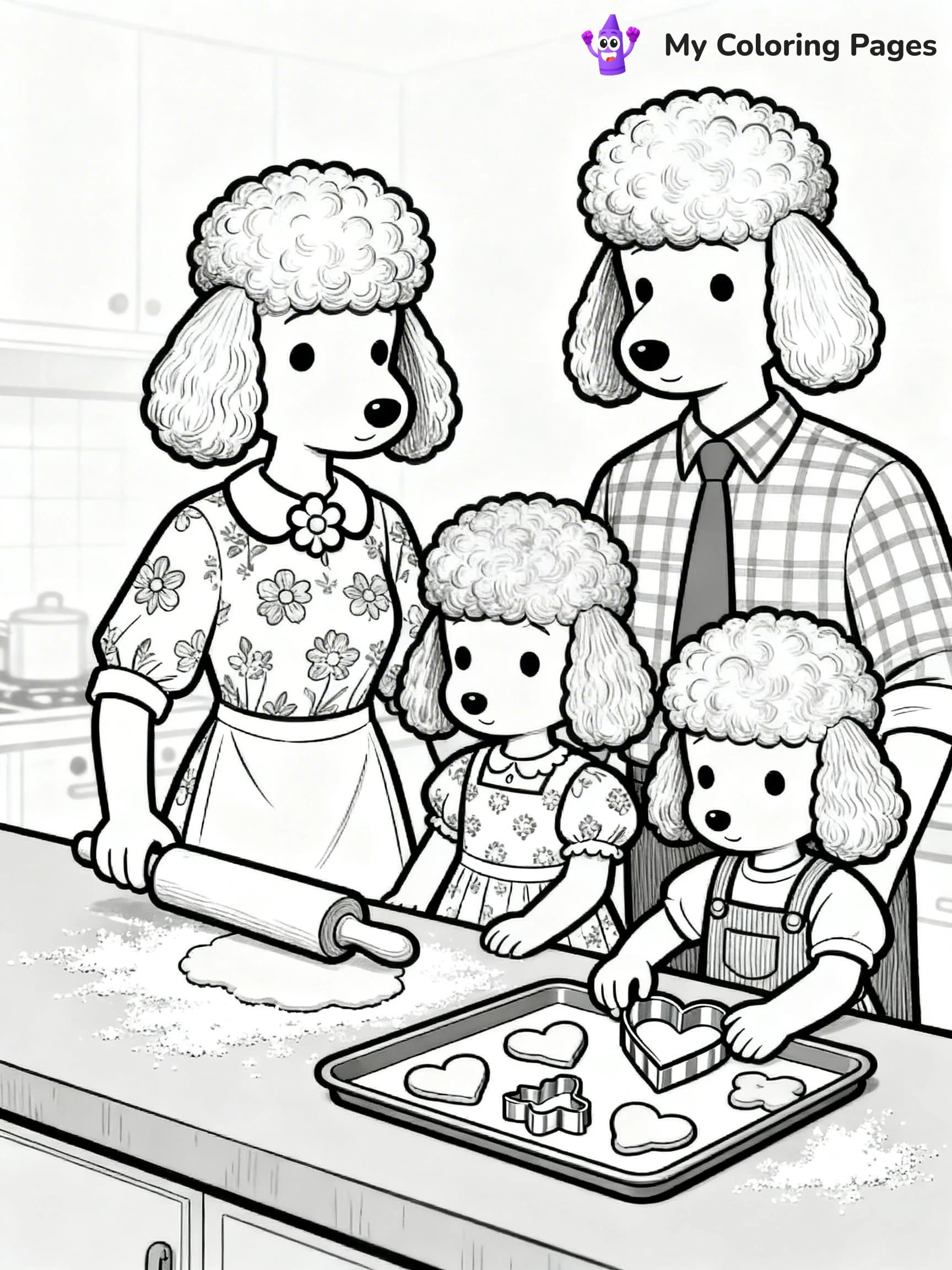 Calico Critters Coloring Pages - 24