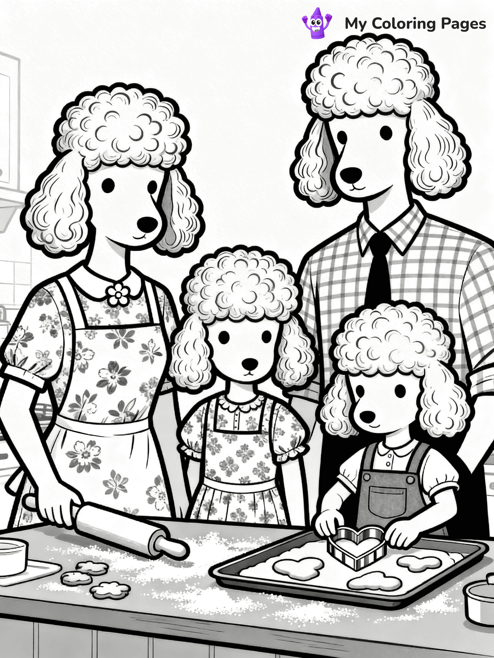 Calico Critters Coloring Pages - 23