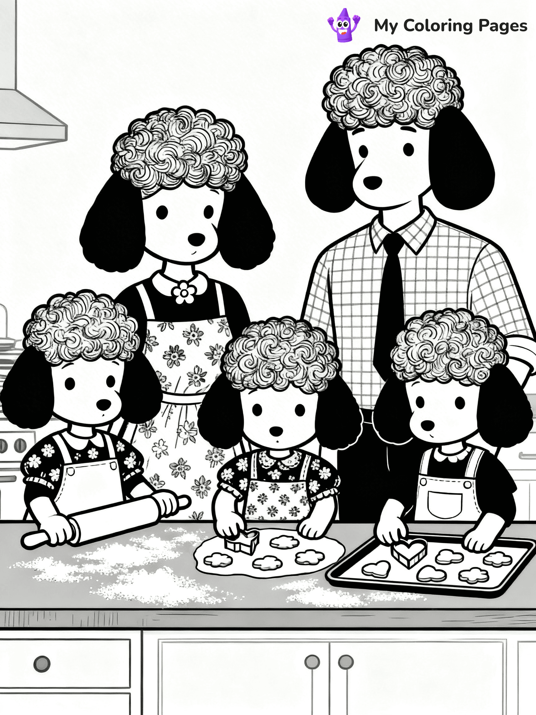 Calico Critters Coloring Pages - 22