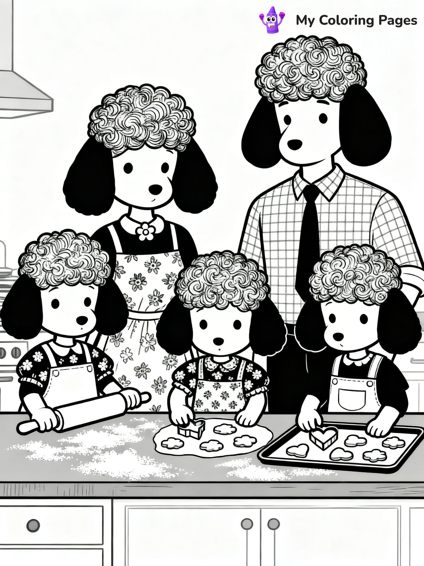 Calico Critters Coloring Pages - 22
