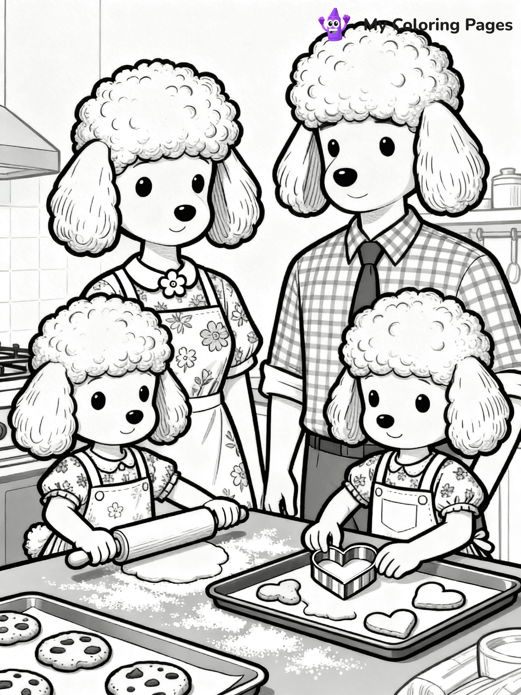 Calico Critters Coloring Pages - 21