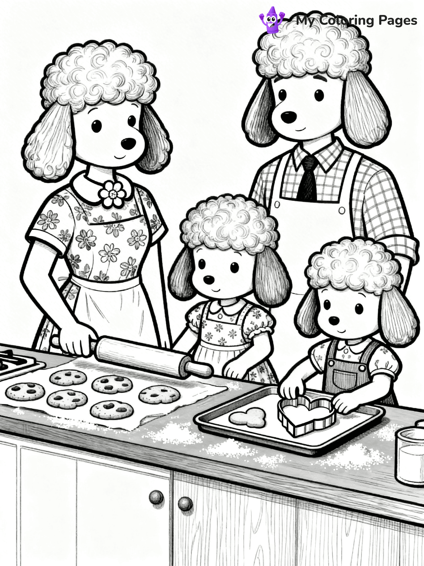 Calico Critters Coloring Pages - 20
