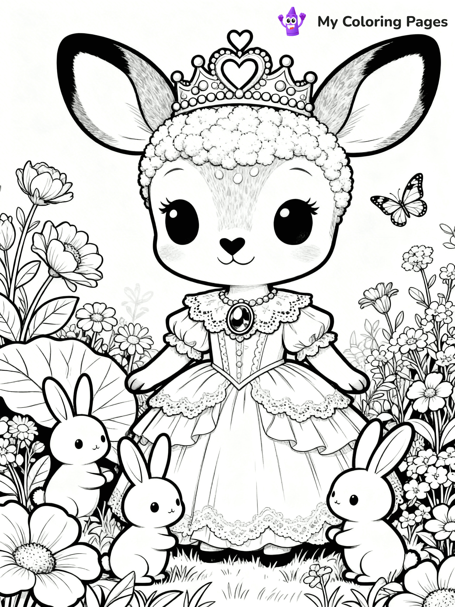 Calico Critters Coloring Pages - 18