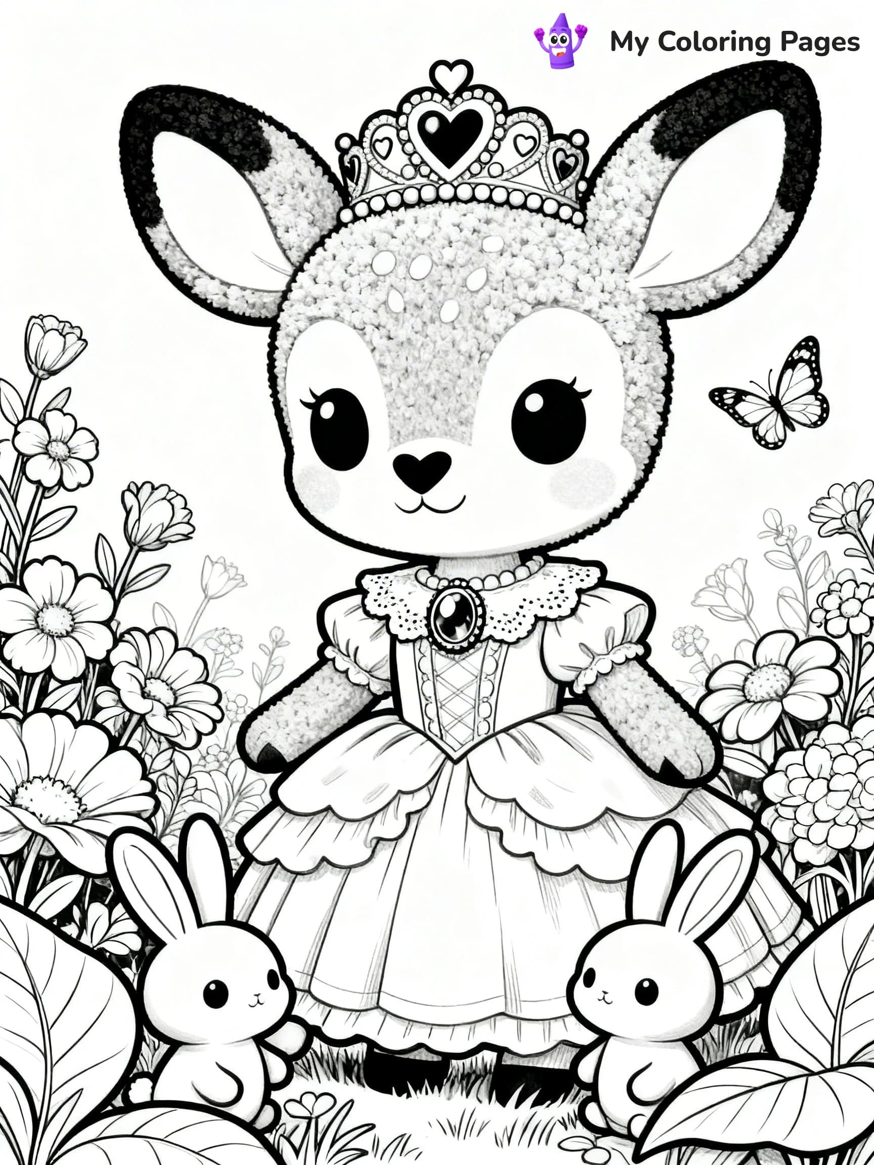 Calico Critters Coloring Pages - 16