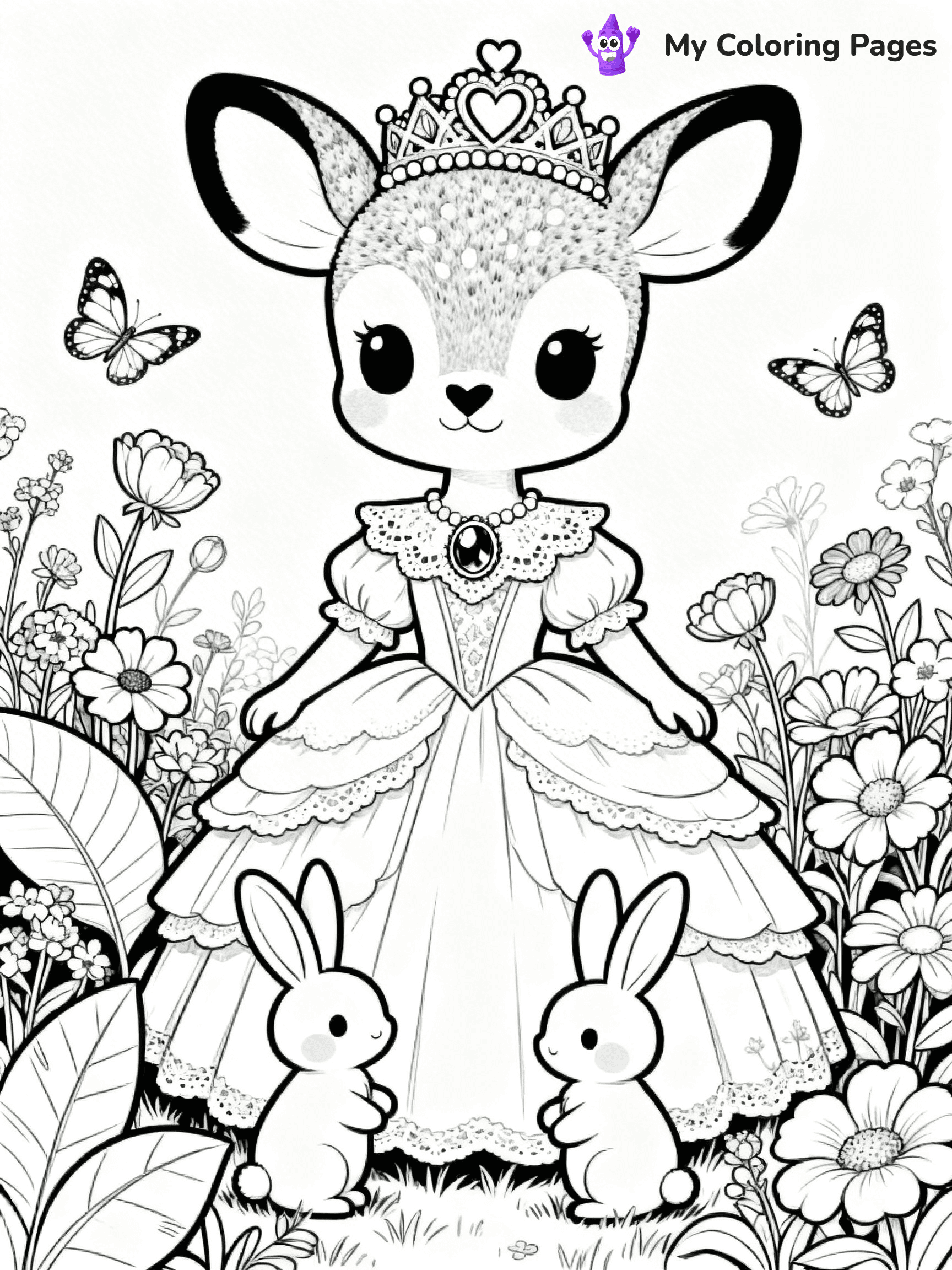 Calico Critters Coloring Pages - 15