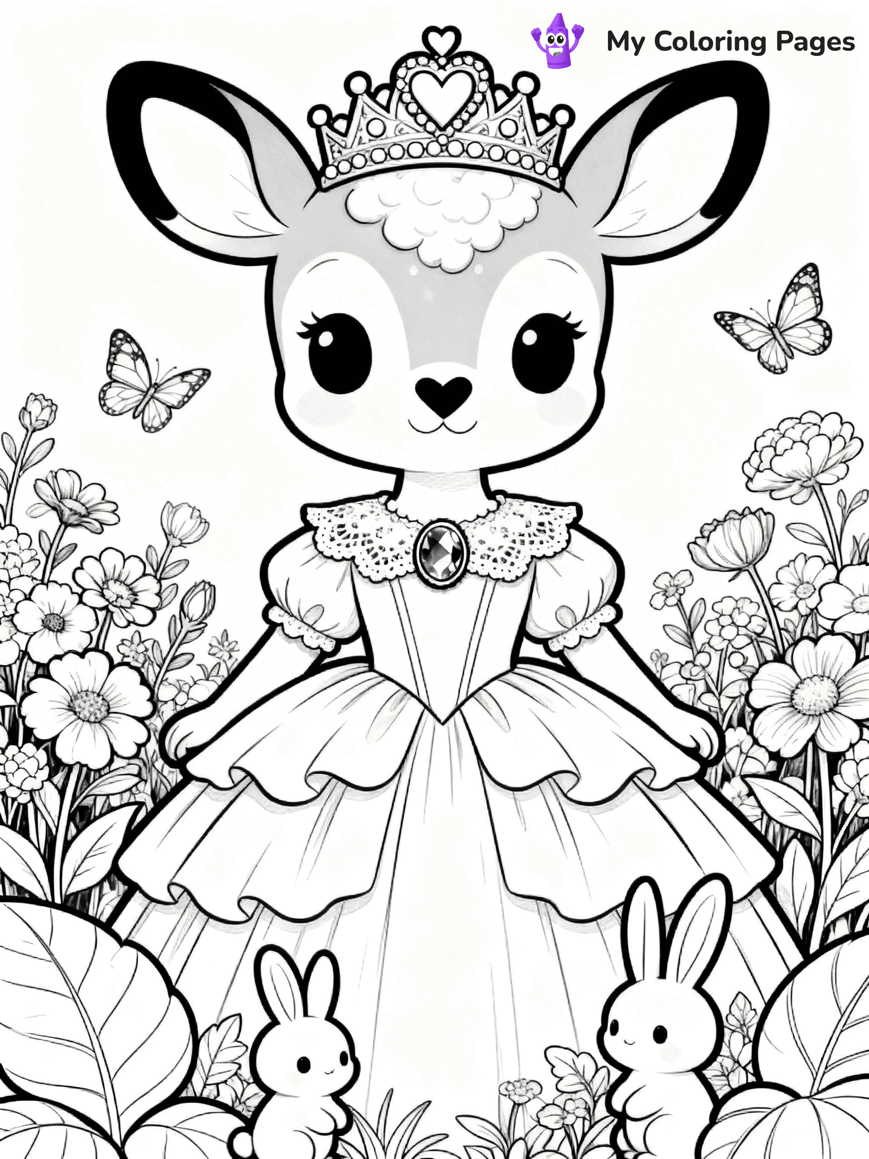 Calico Critters Coloring Pages - 14