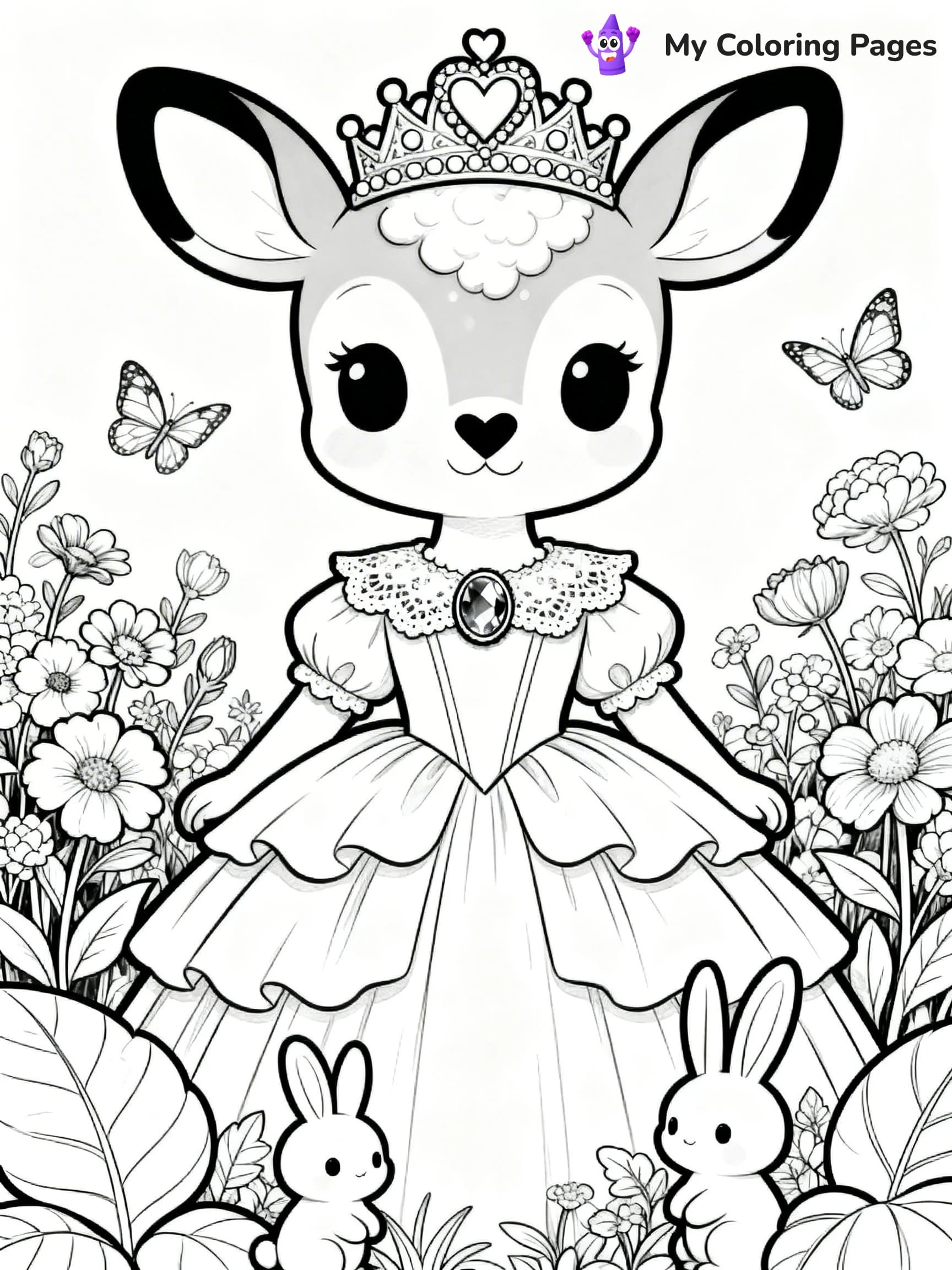 Calico Critters Coloring Pages - 14