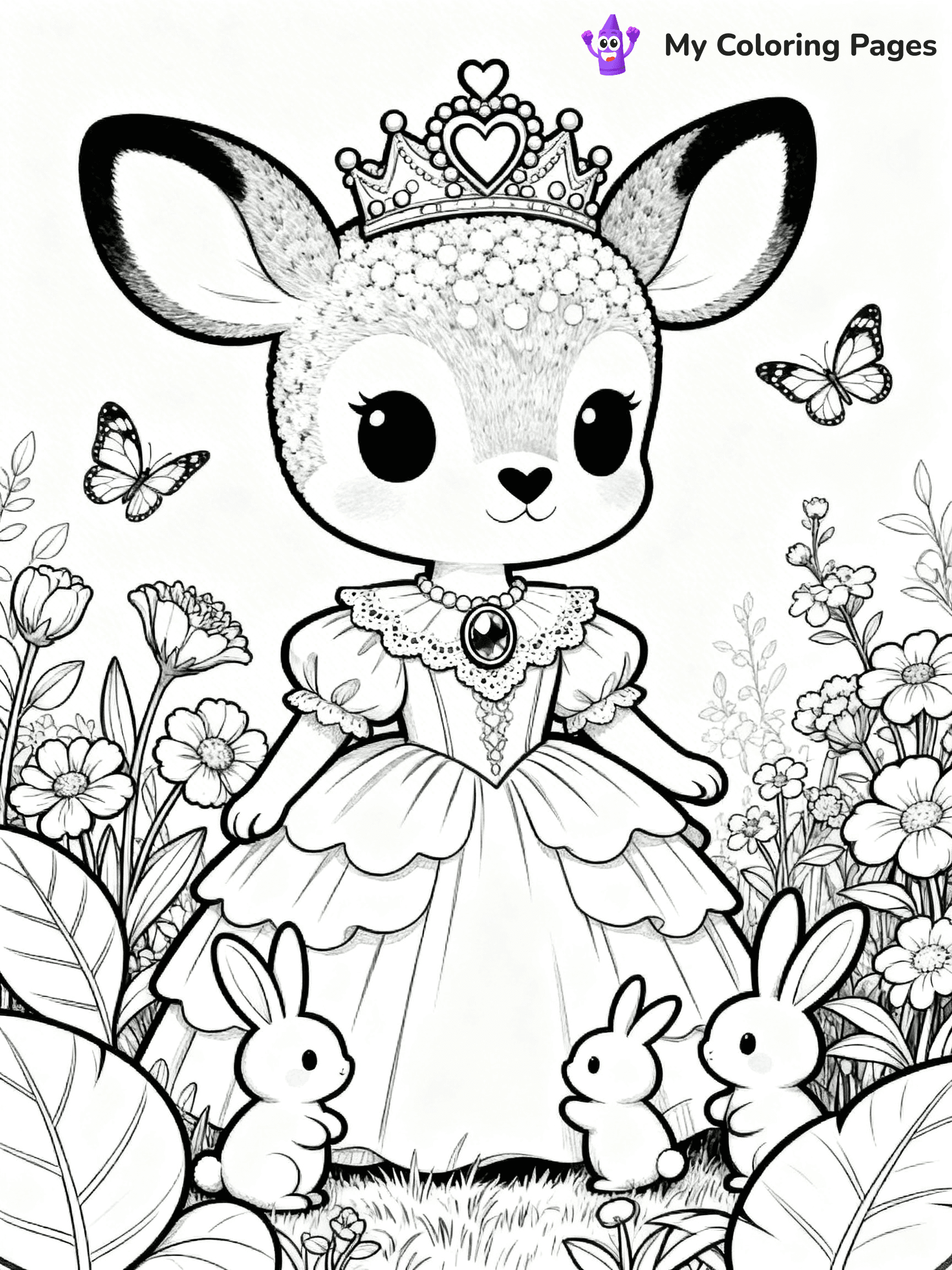 Calico Critters Coloring Pages - 13
