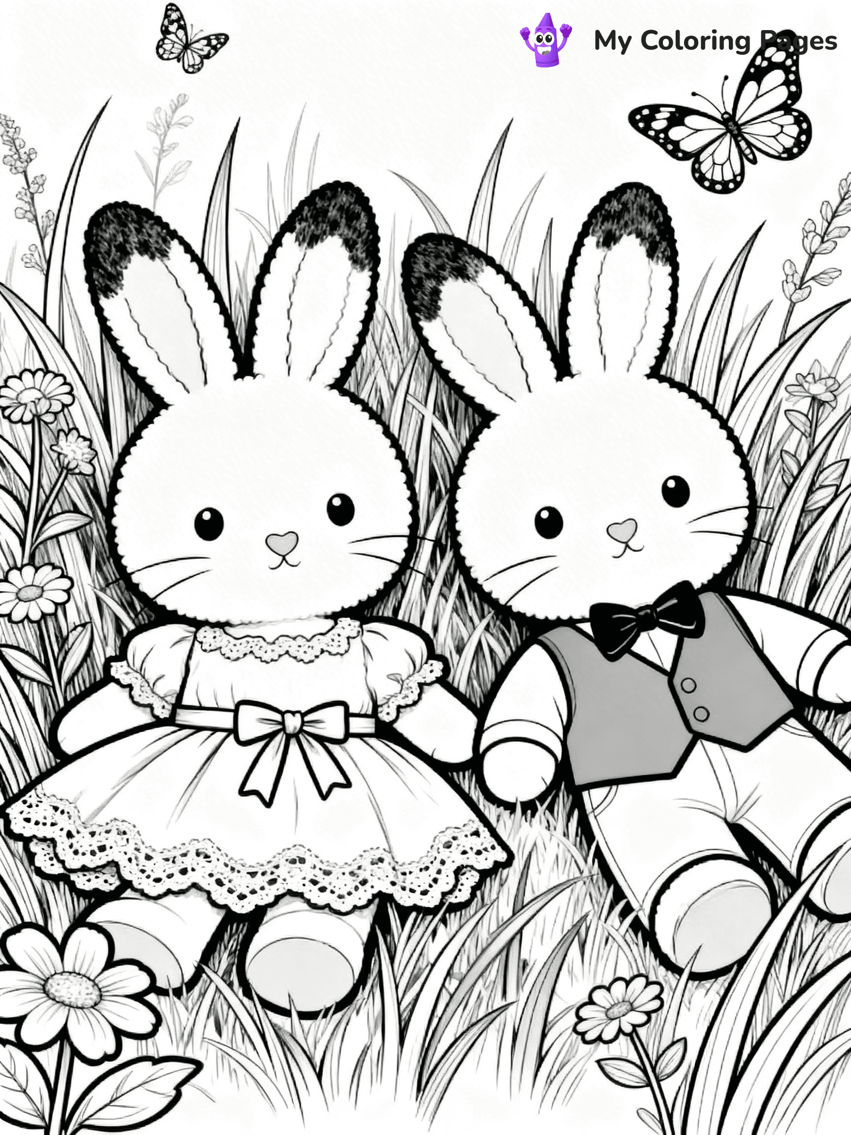 Calico Critters Coloring Pages - 10