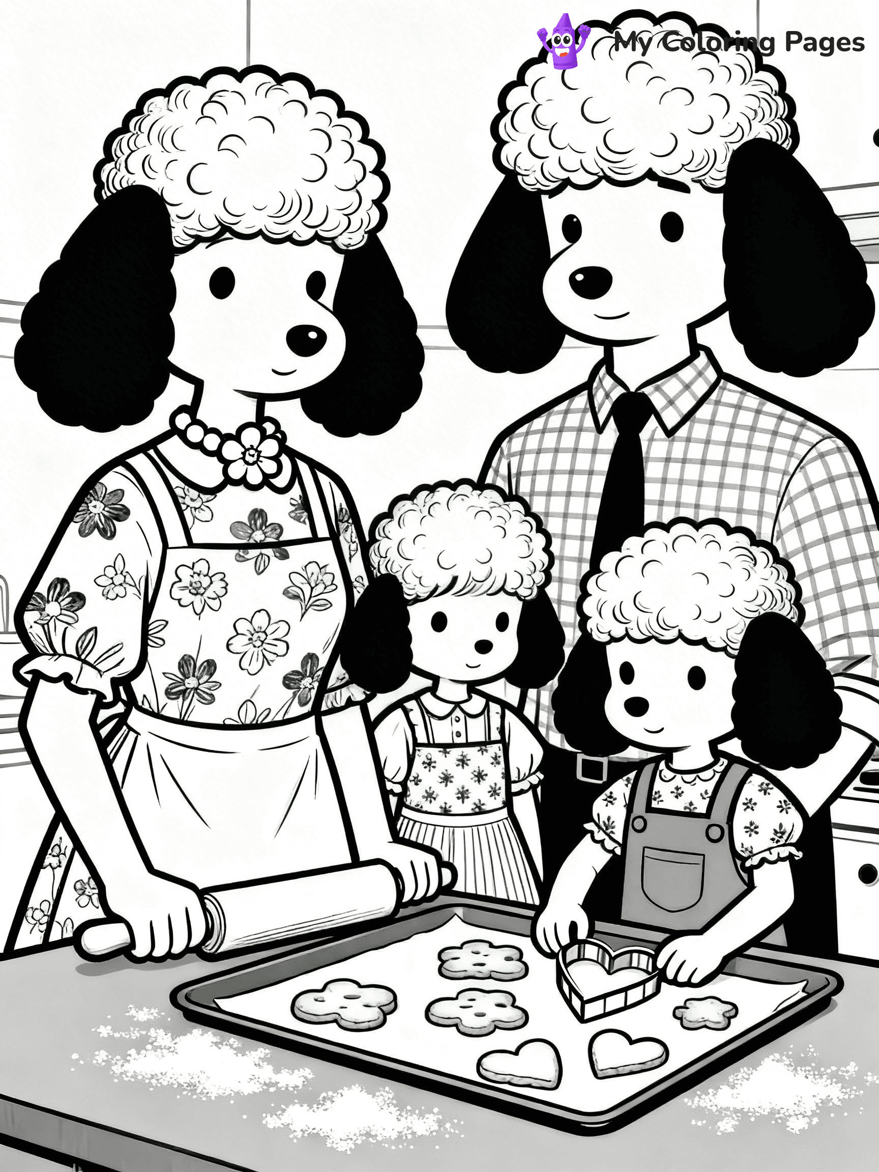 Calico Critters Coloring Pages - 5