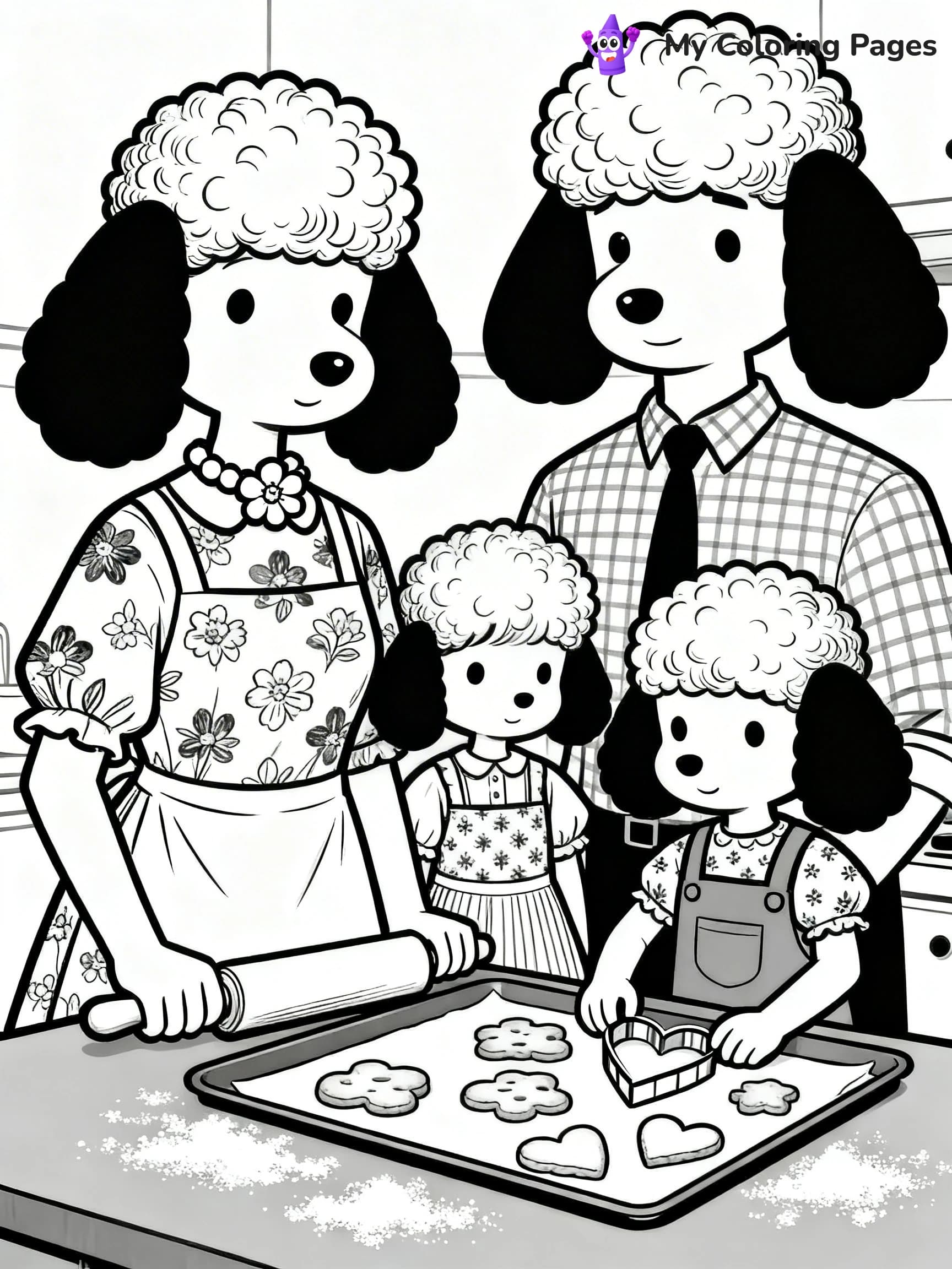 Calico Critters Coloring Pages - 5