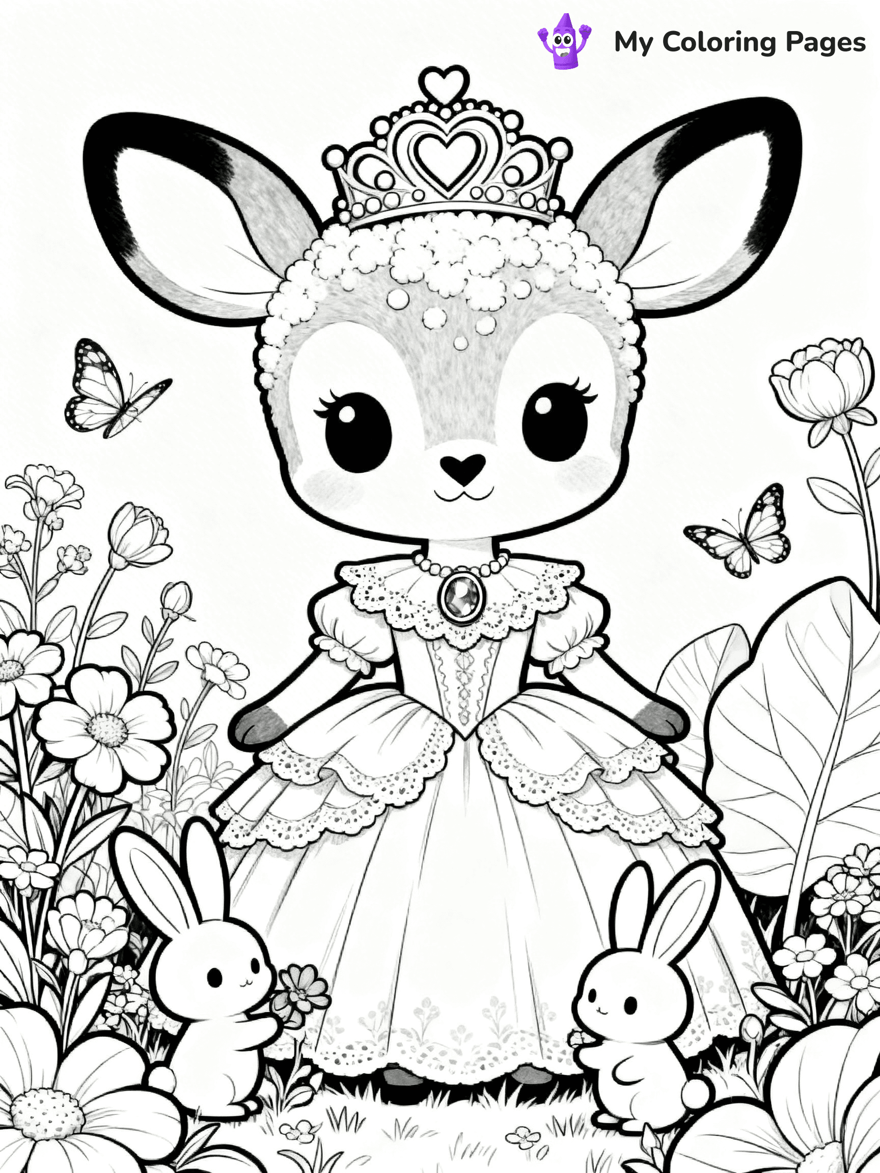 Calico Critters Coloring Pages - 3