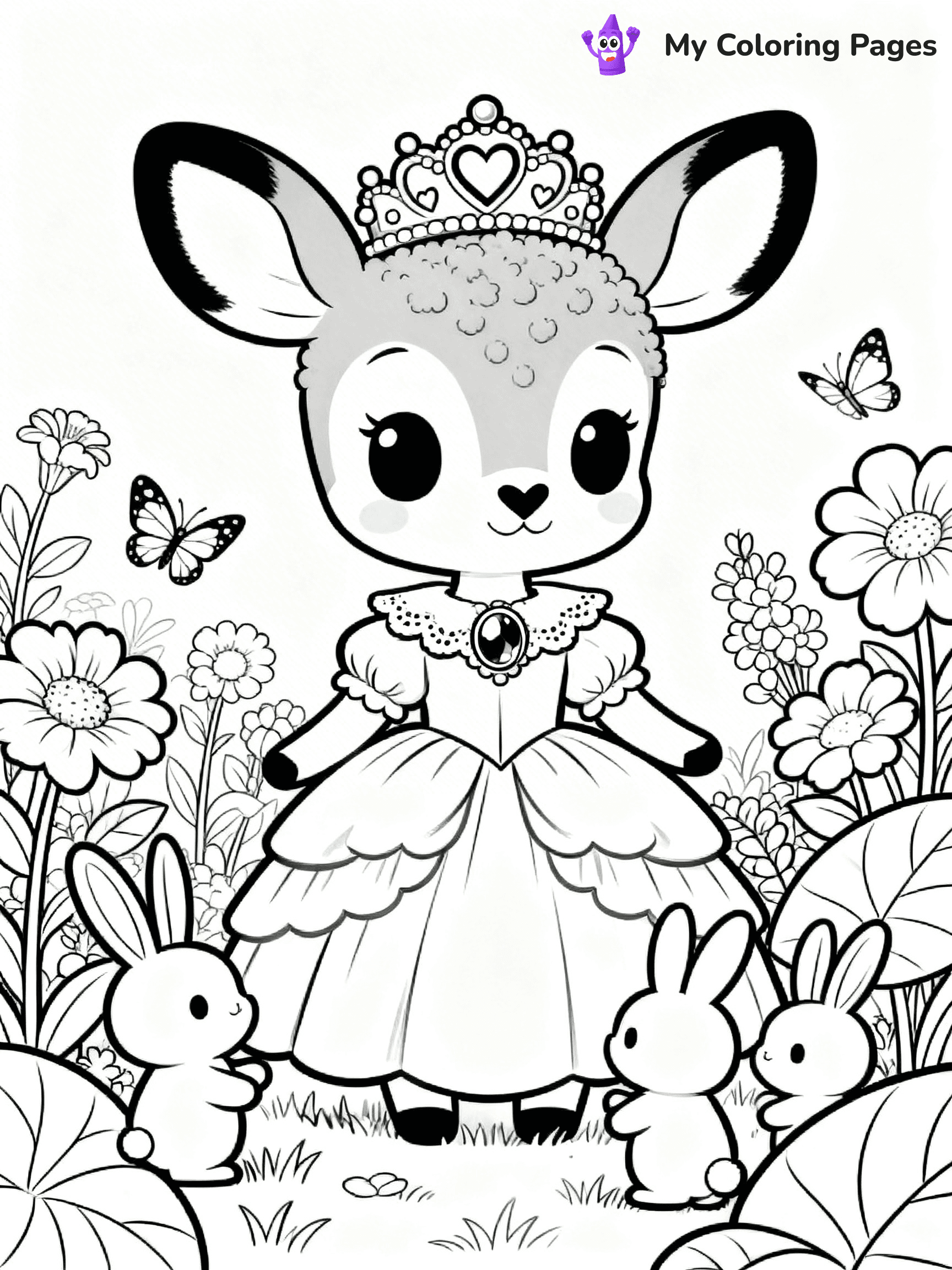 Calico Critters Coloring Pages - 2