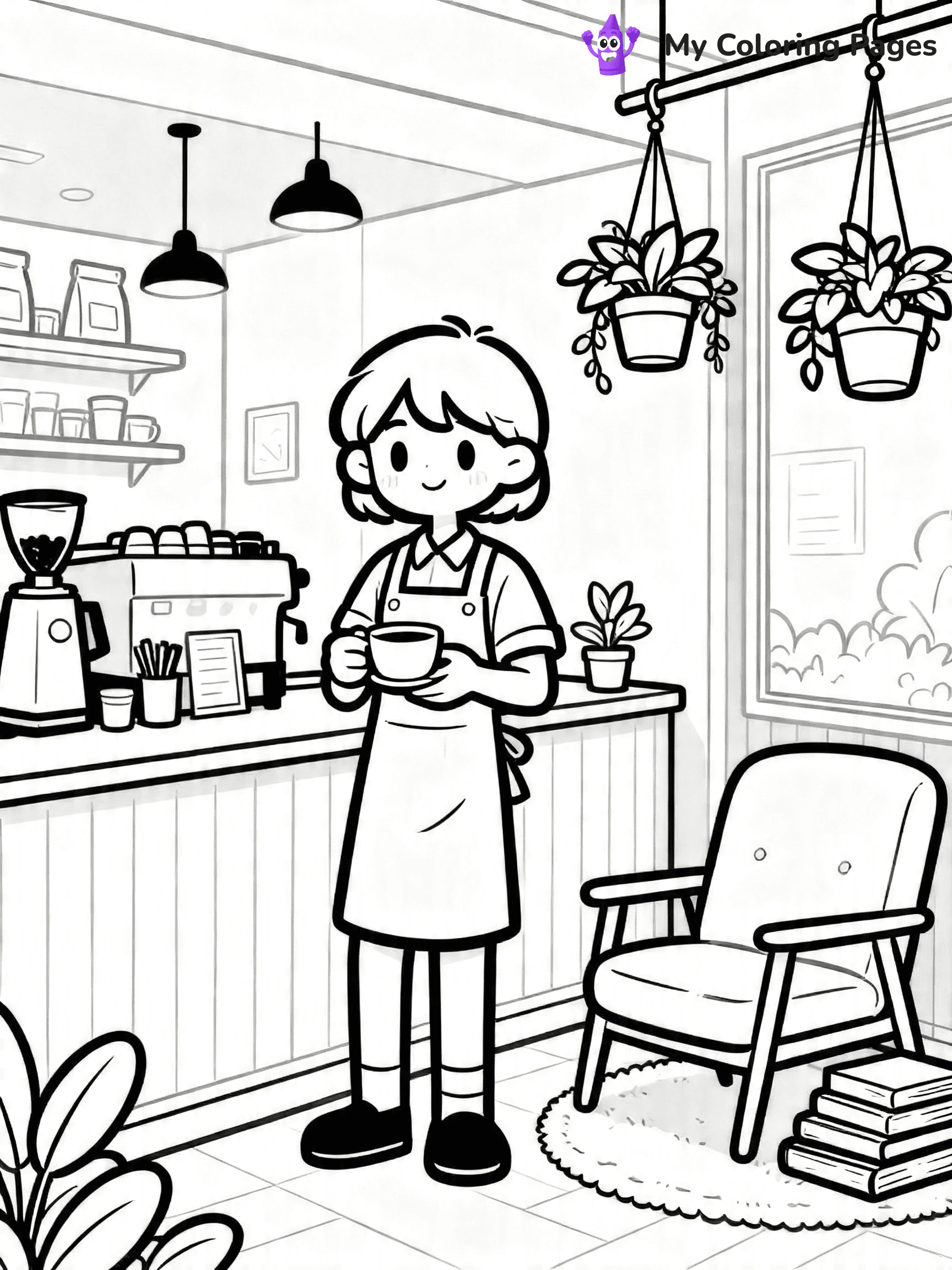 Lofi Coloring Pages - 16