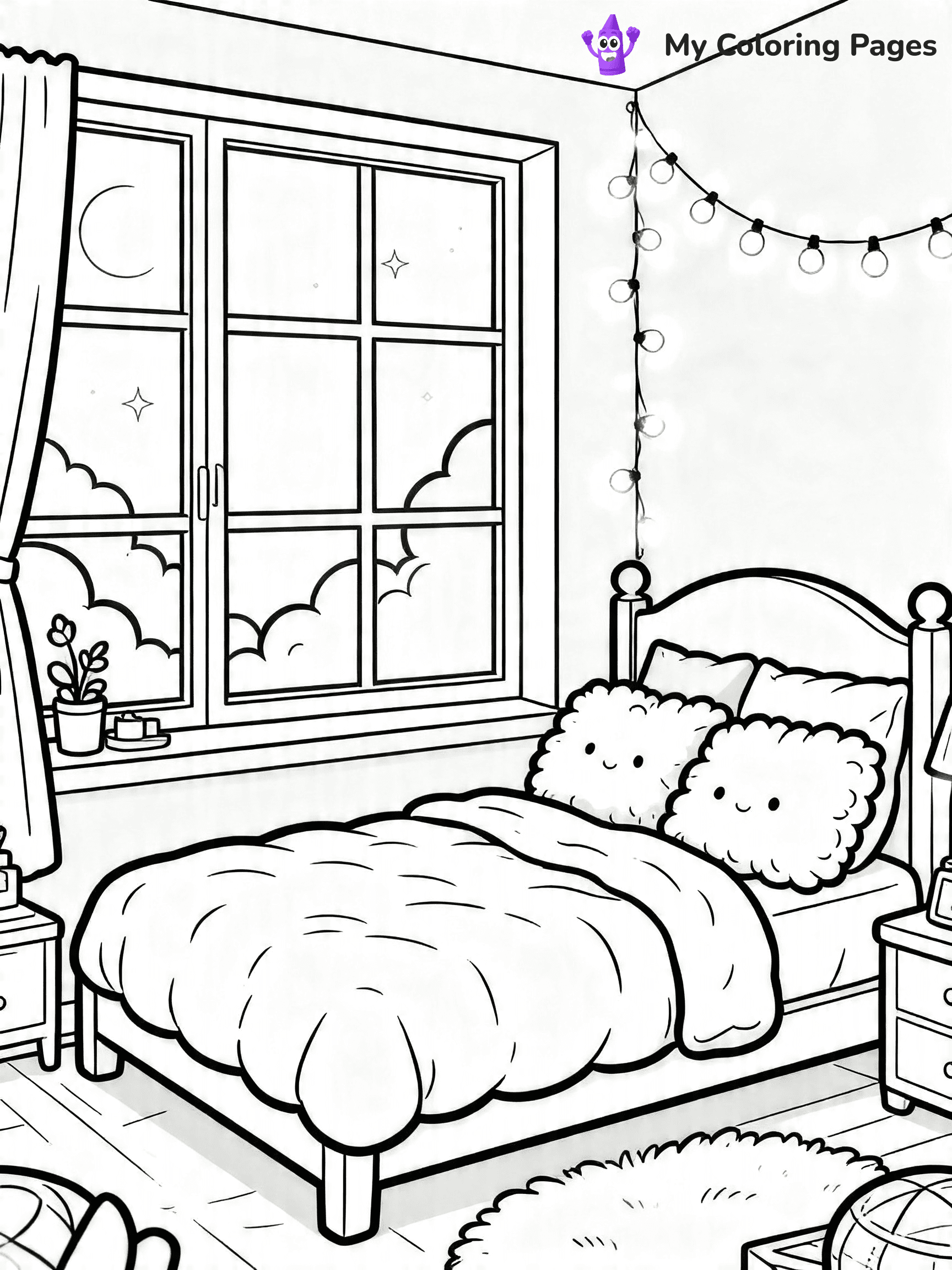 Lofi Coloring Pages - 14