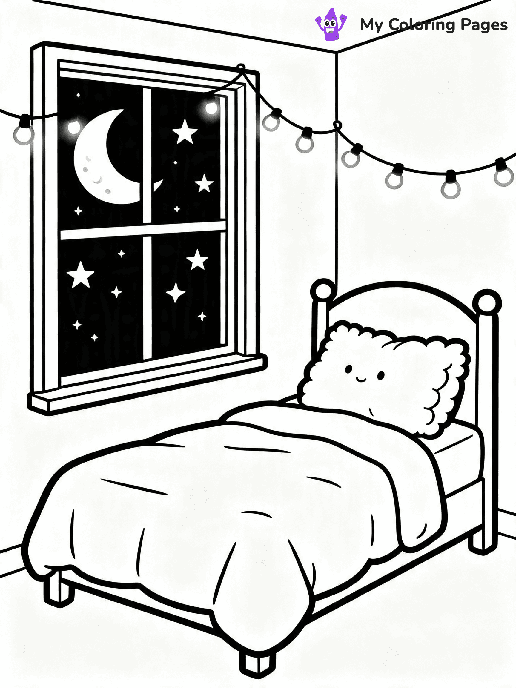 Lofi Coloring Pages - 11