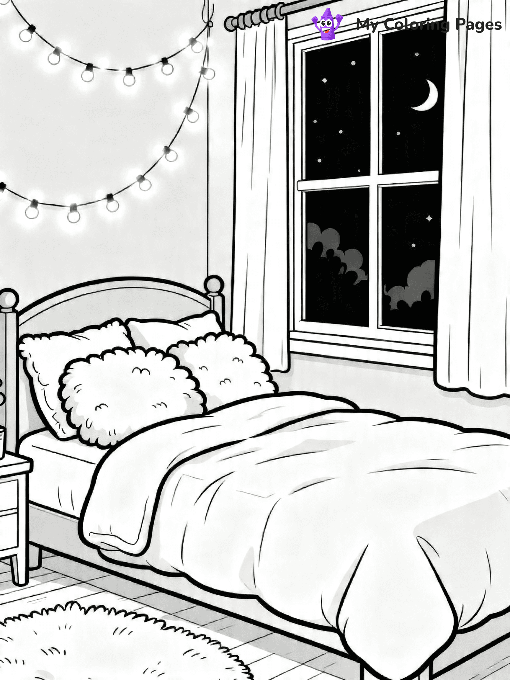 Lofi Coloring Pages - 9