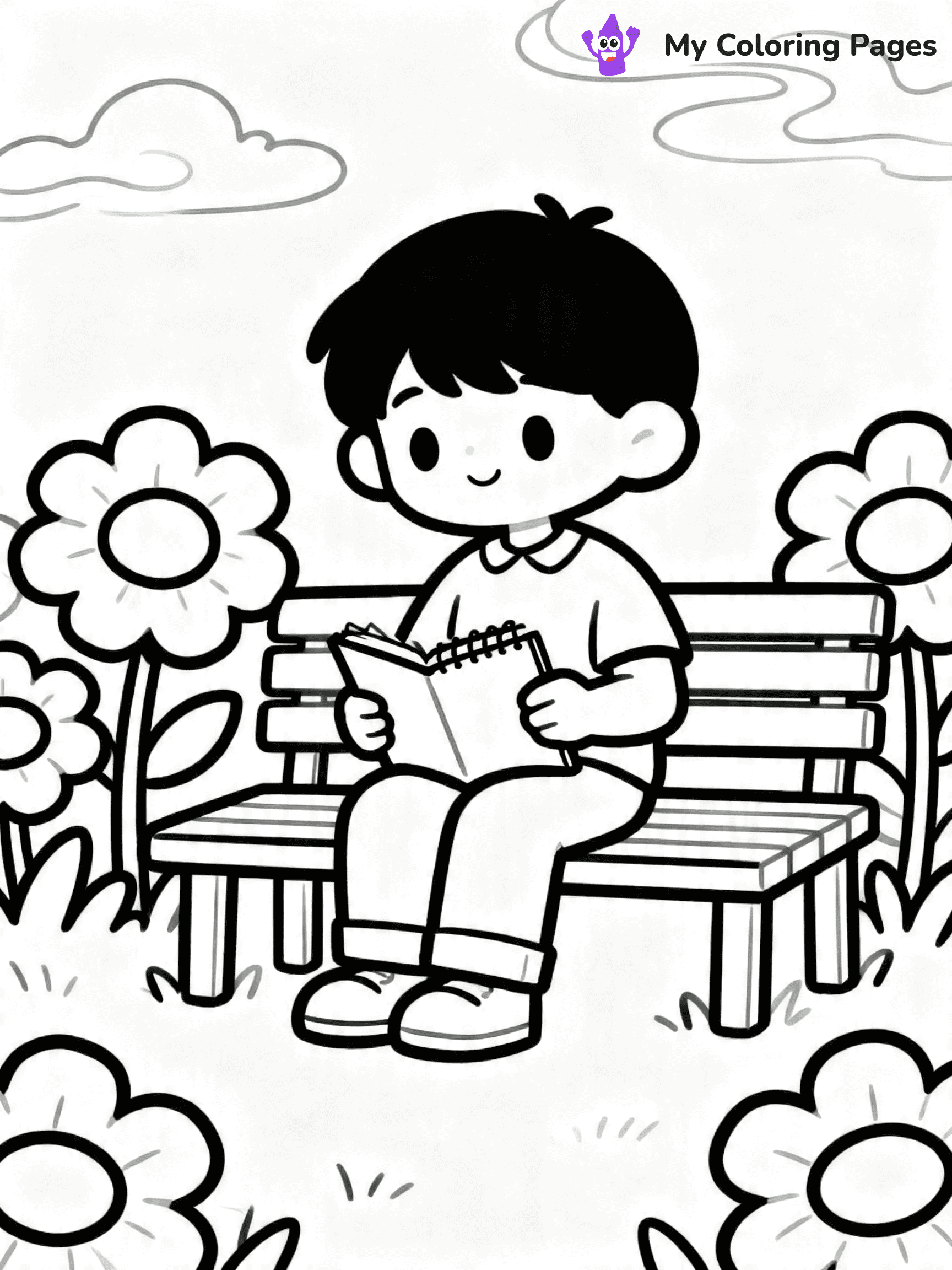 Lofi Coloring Pages - 7