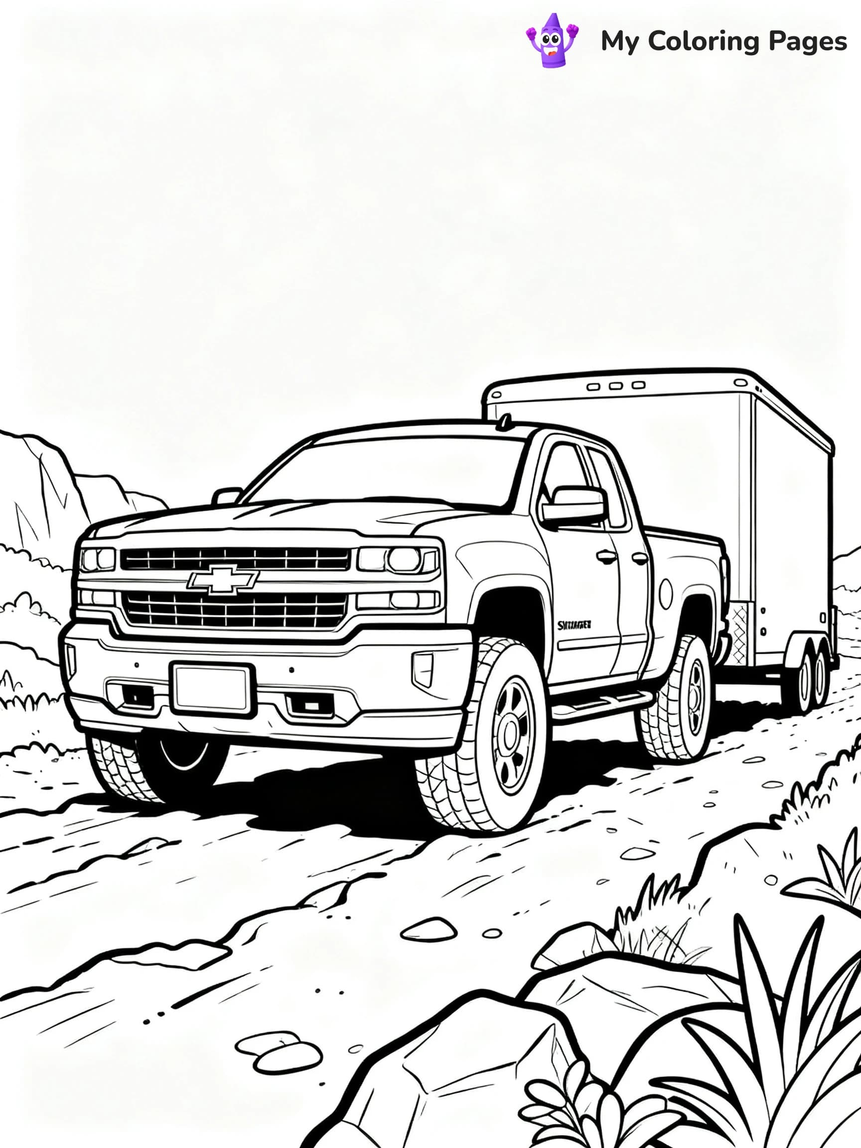 Chevrolet Coloring Pages - 24