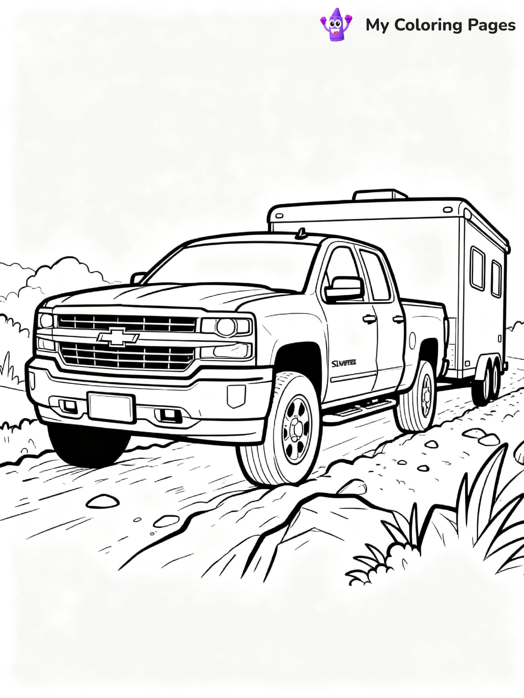Chevrolet Coloring Pages - 23