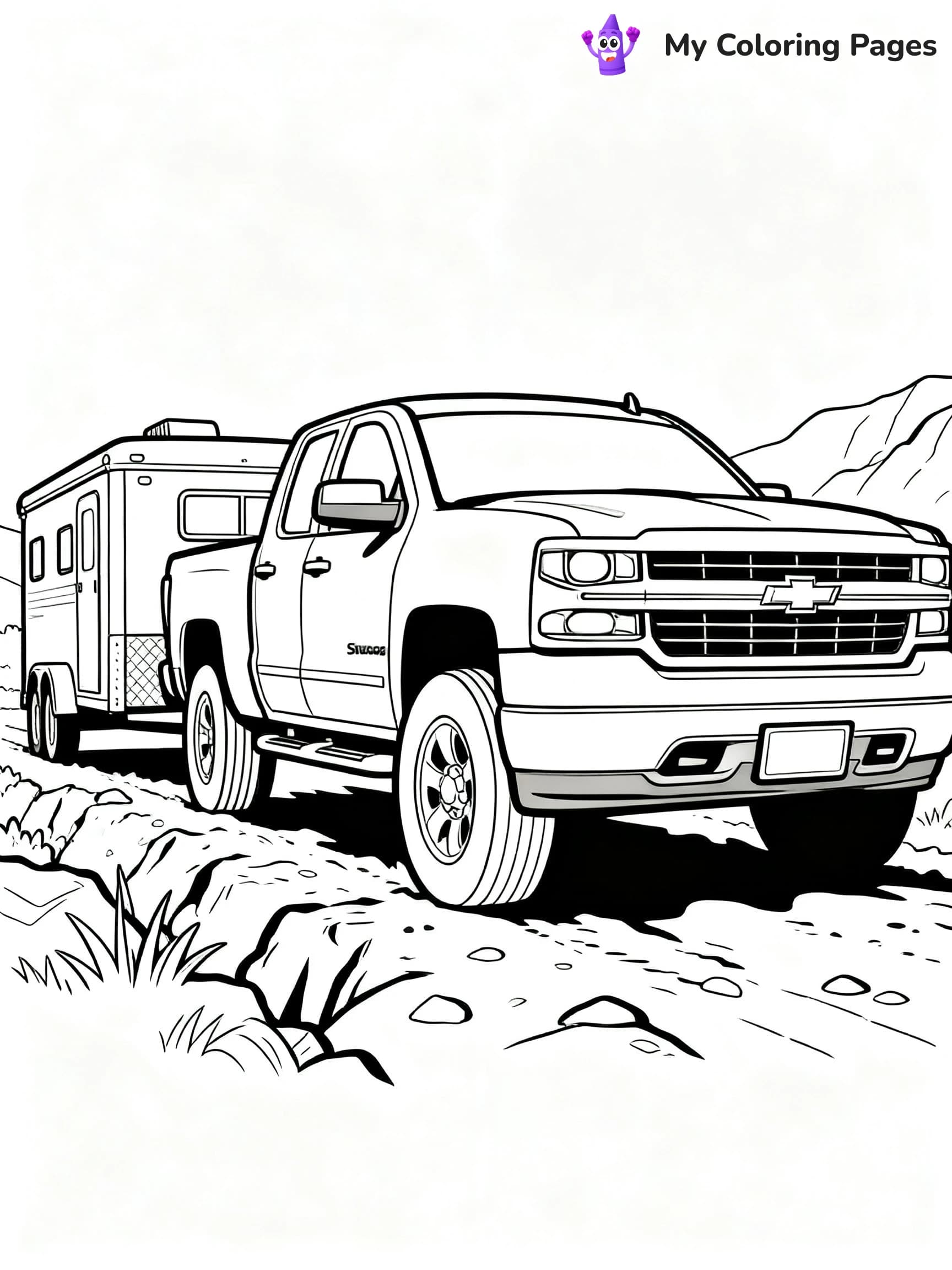 Chevrolet Coloring Pages - 22