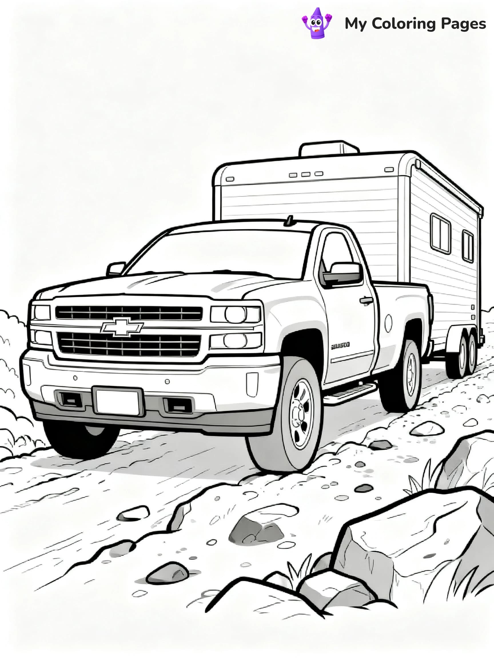 Chevrolet Coloring Pages - 21