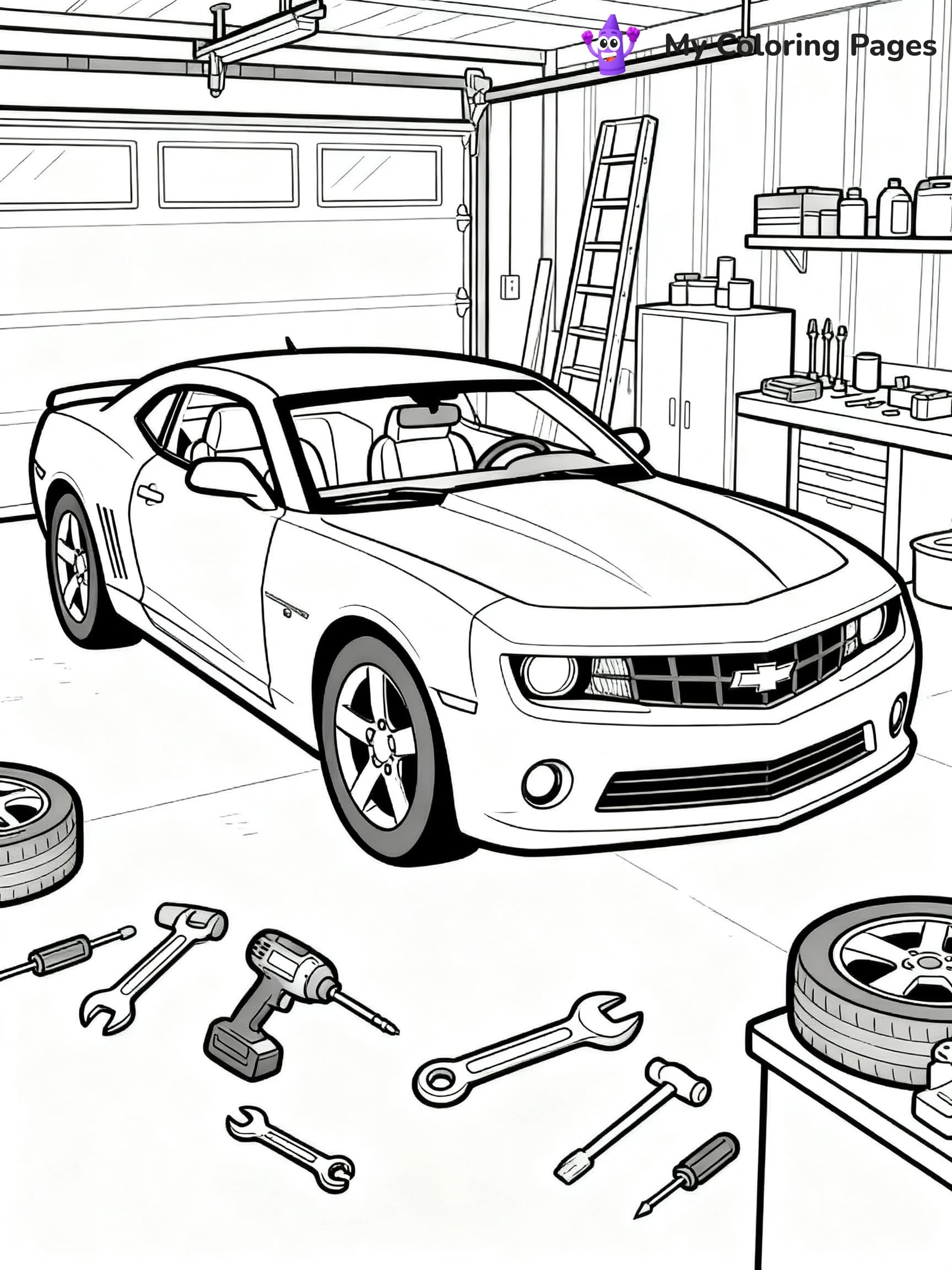 Chevrolet Coloring Pages - 7