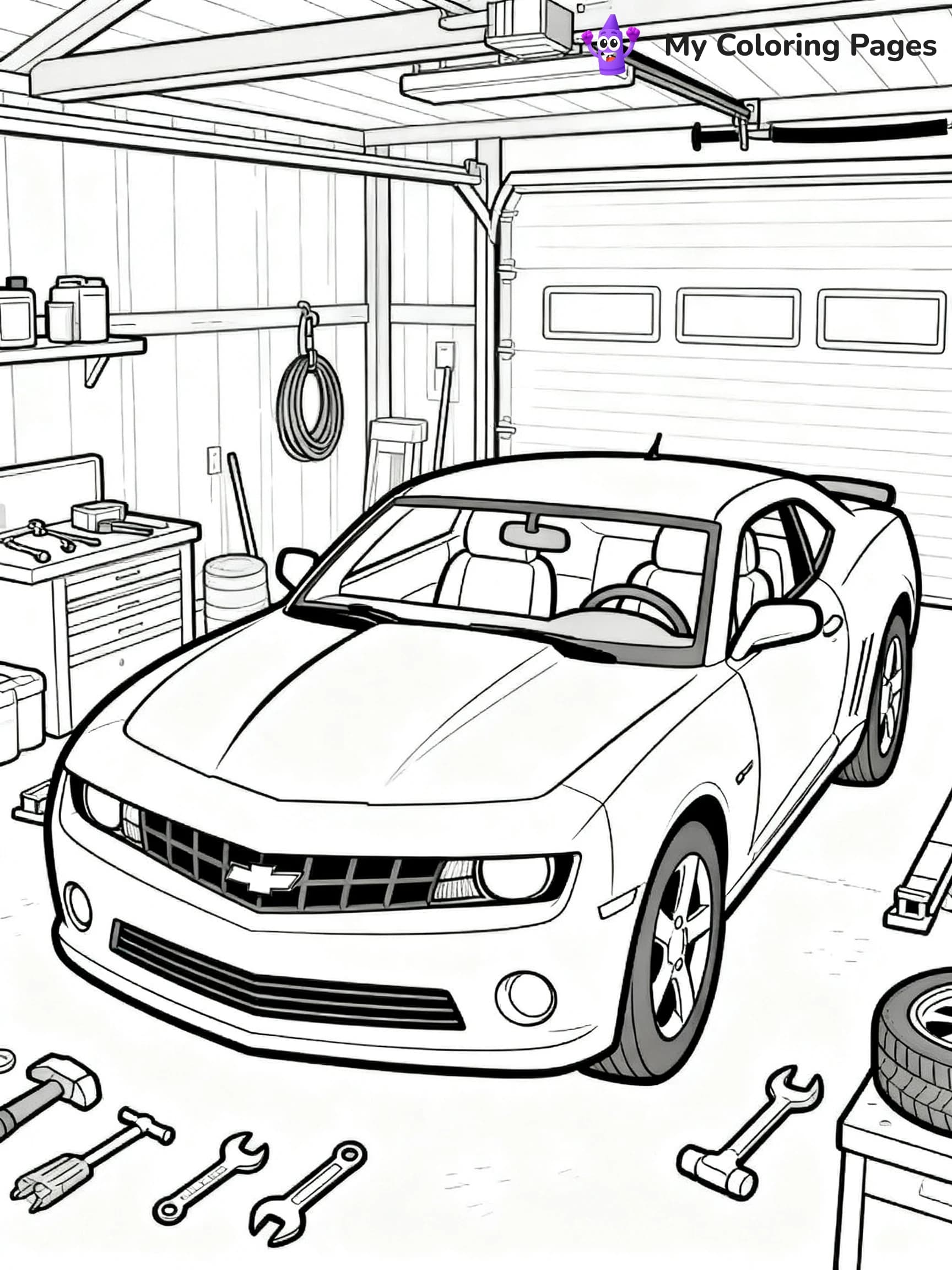Chevrolet Coloring Pages - 6