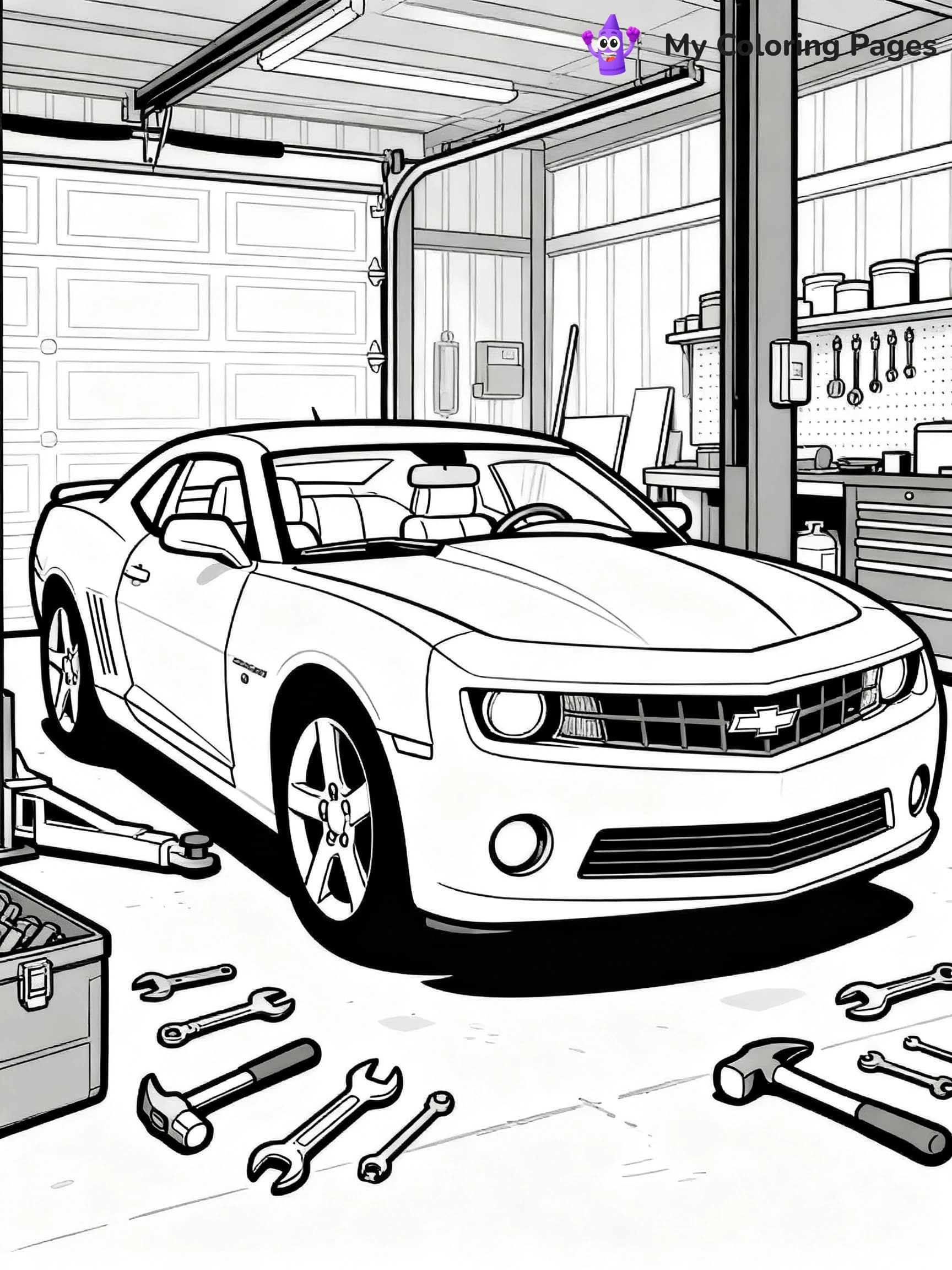 Chevrolet Coloring Pages - 4