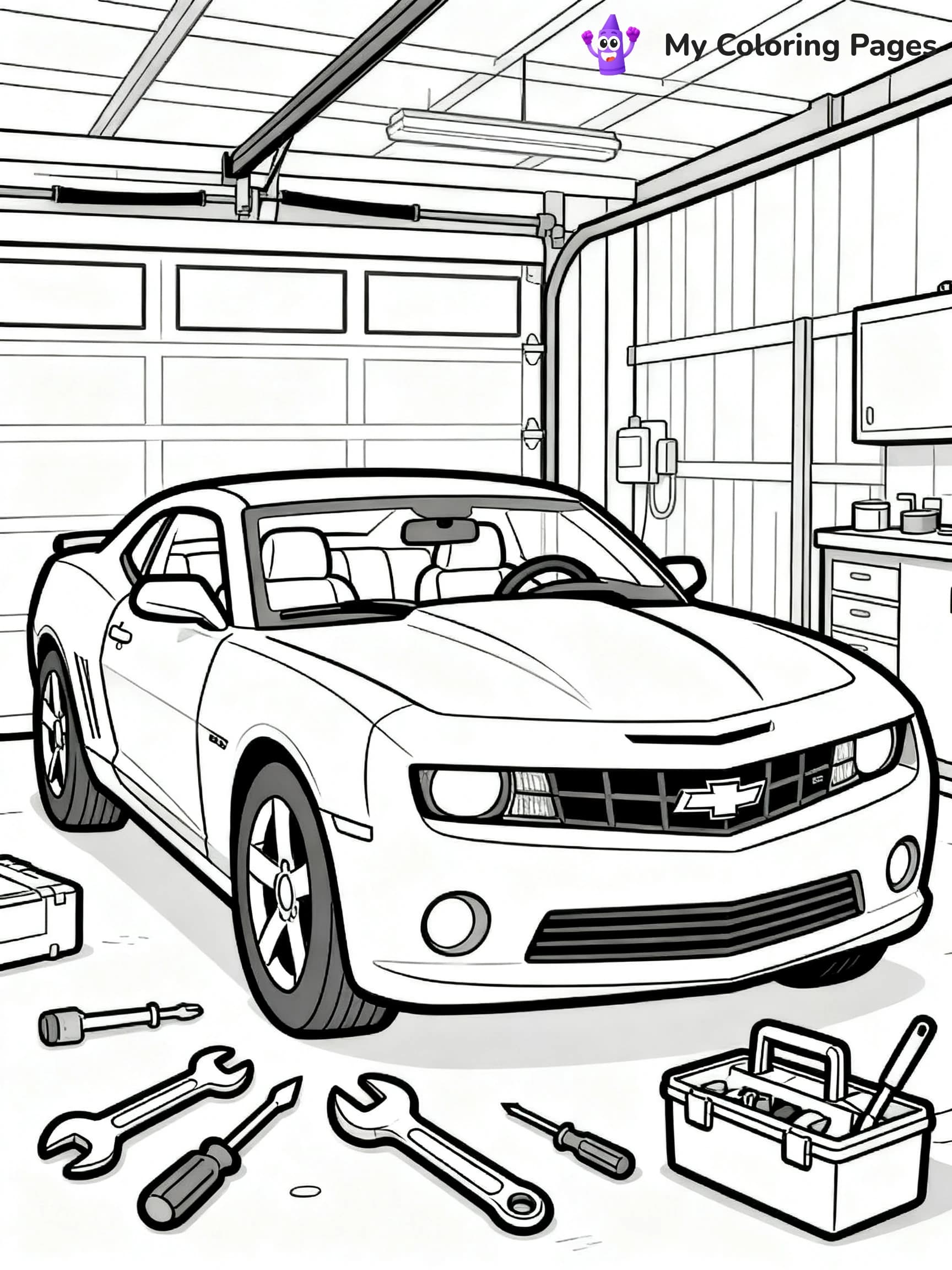 Chevrolet Coloring Pages - 3