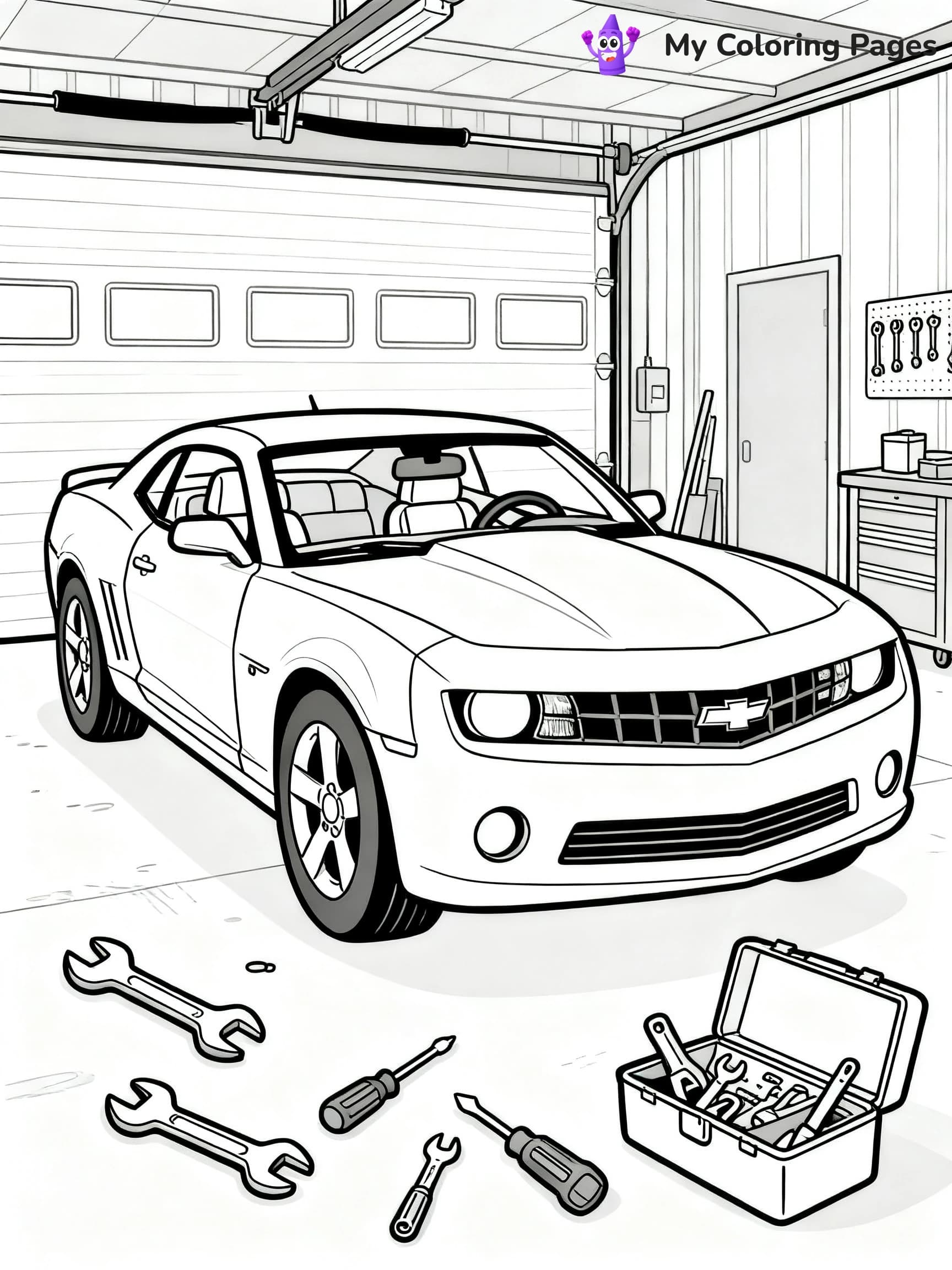 Chevrolet Coloring Pages - 2