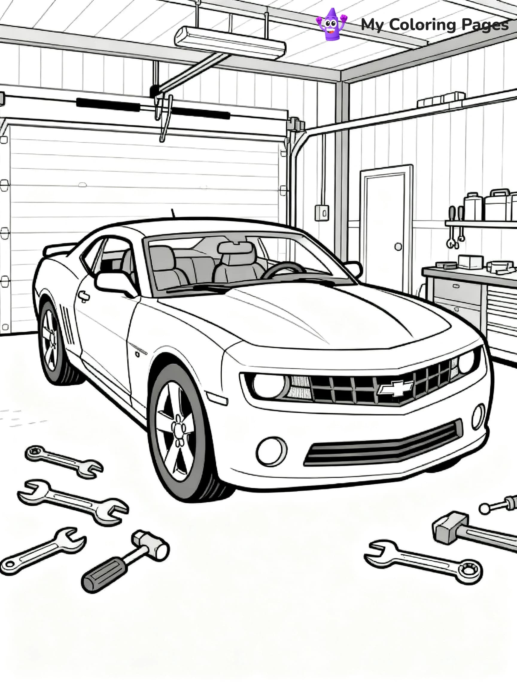 Chevrolet Coloring Pages - 1