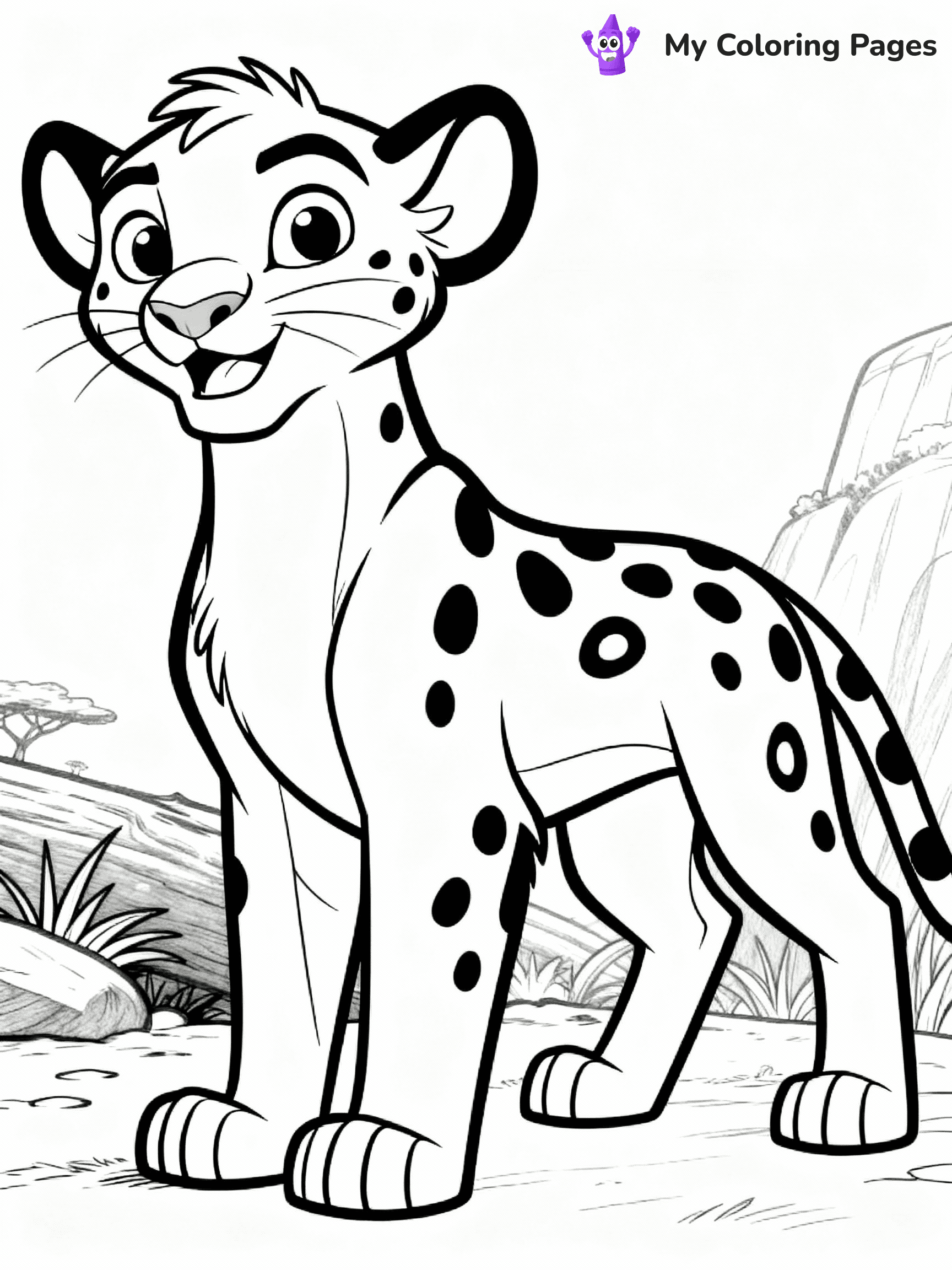 Lion Guard Coloring Pages - 22