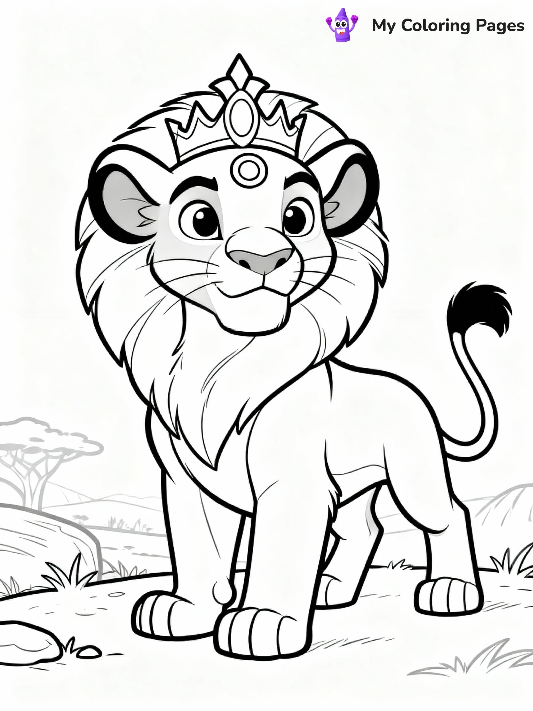Lion Guard Coloring Pages - 6