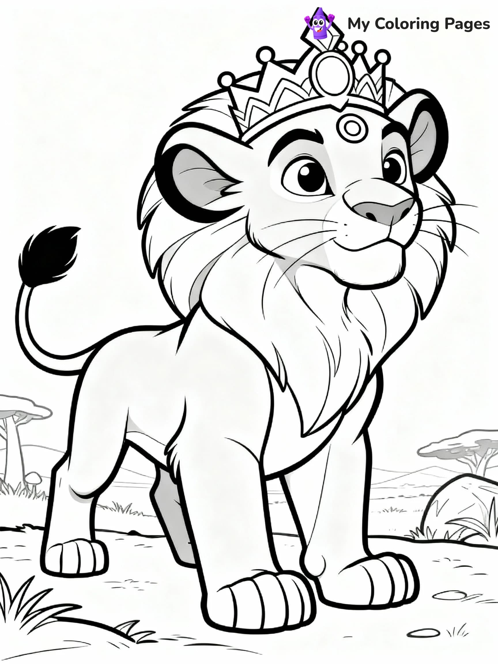 Lion Guard Coloring Pages - 2