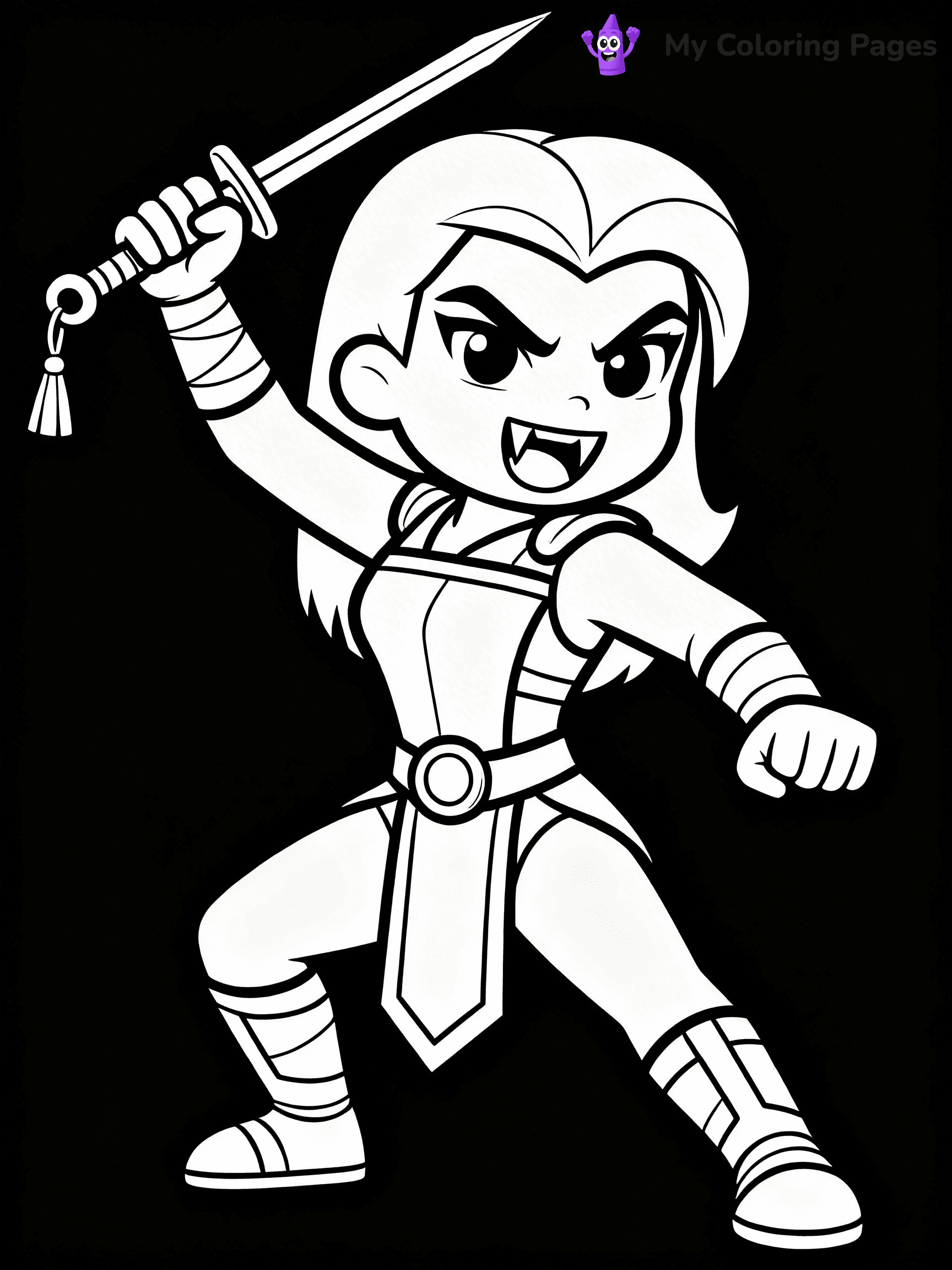 Mortal Kombat Coloring Pages - 25