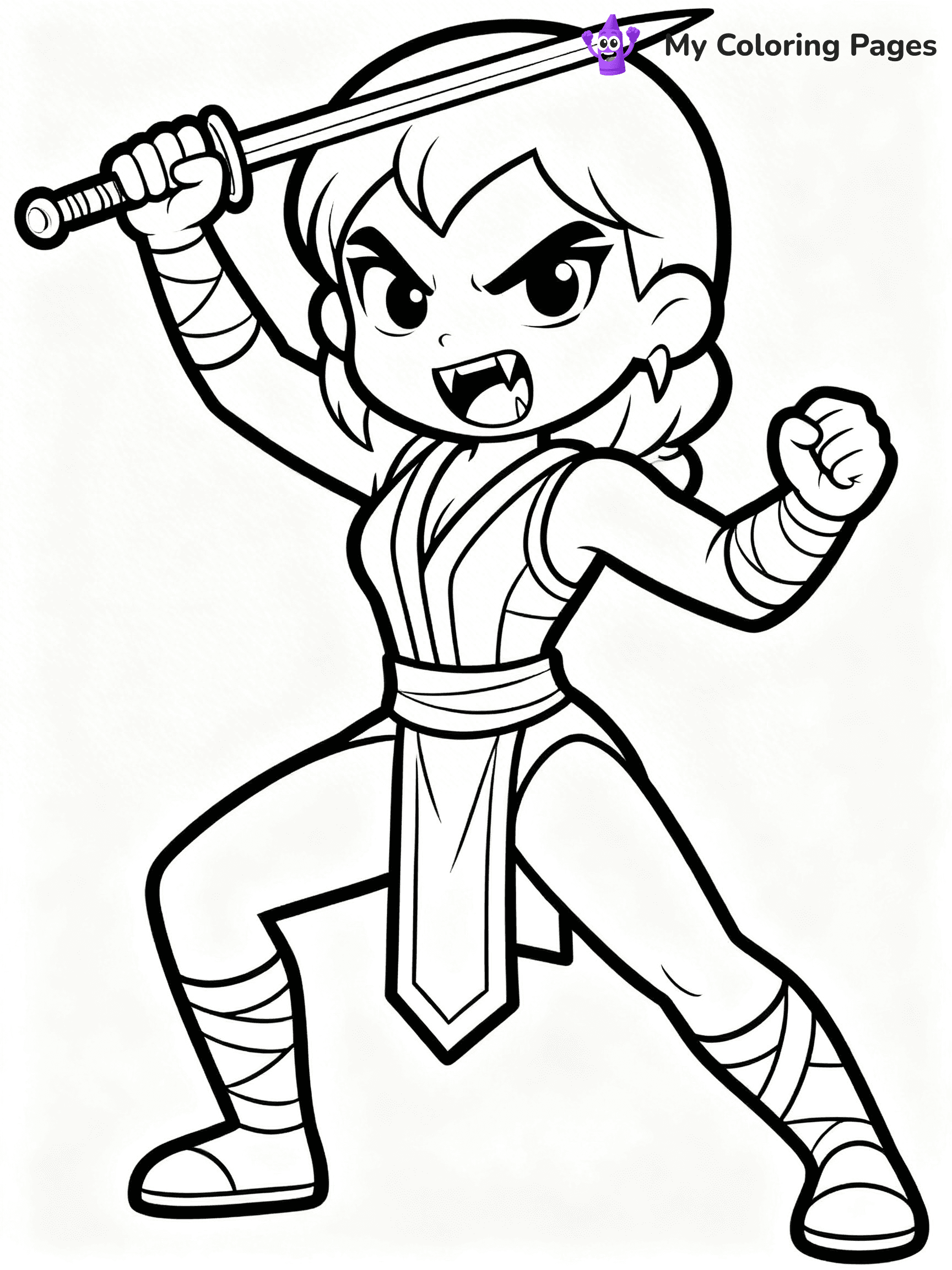 Mortal Kombat Coloring Pages - 22