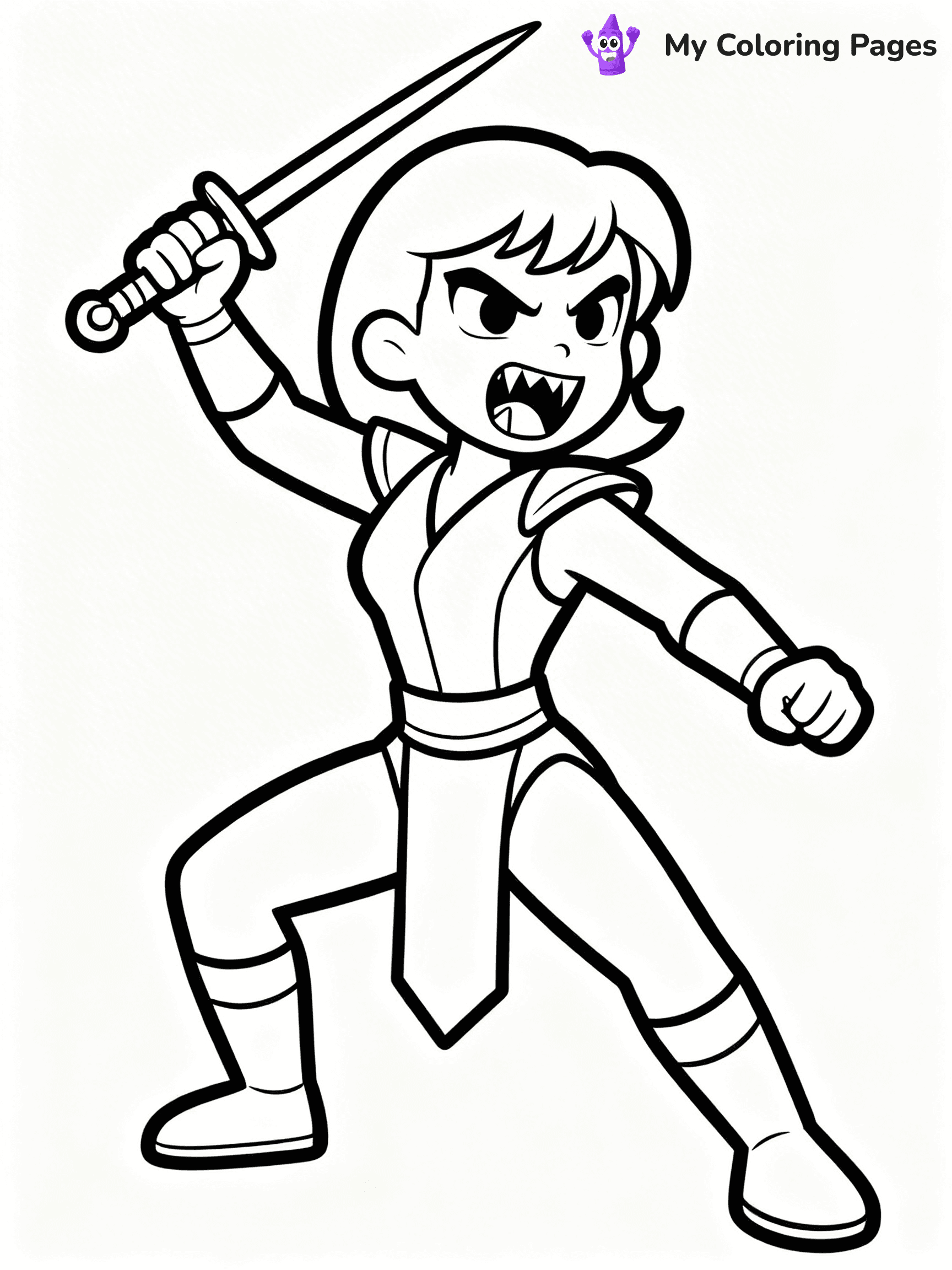 Mortal Kombat Coloring Pages - 20