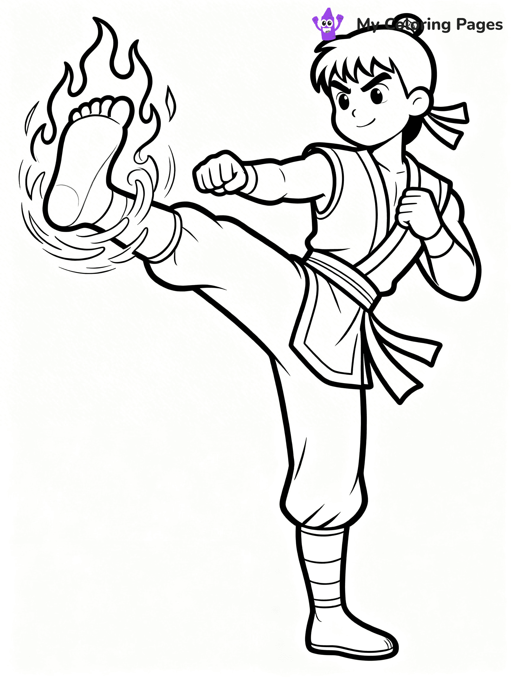 Mortal Kombat Coloring Pages - 18