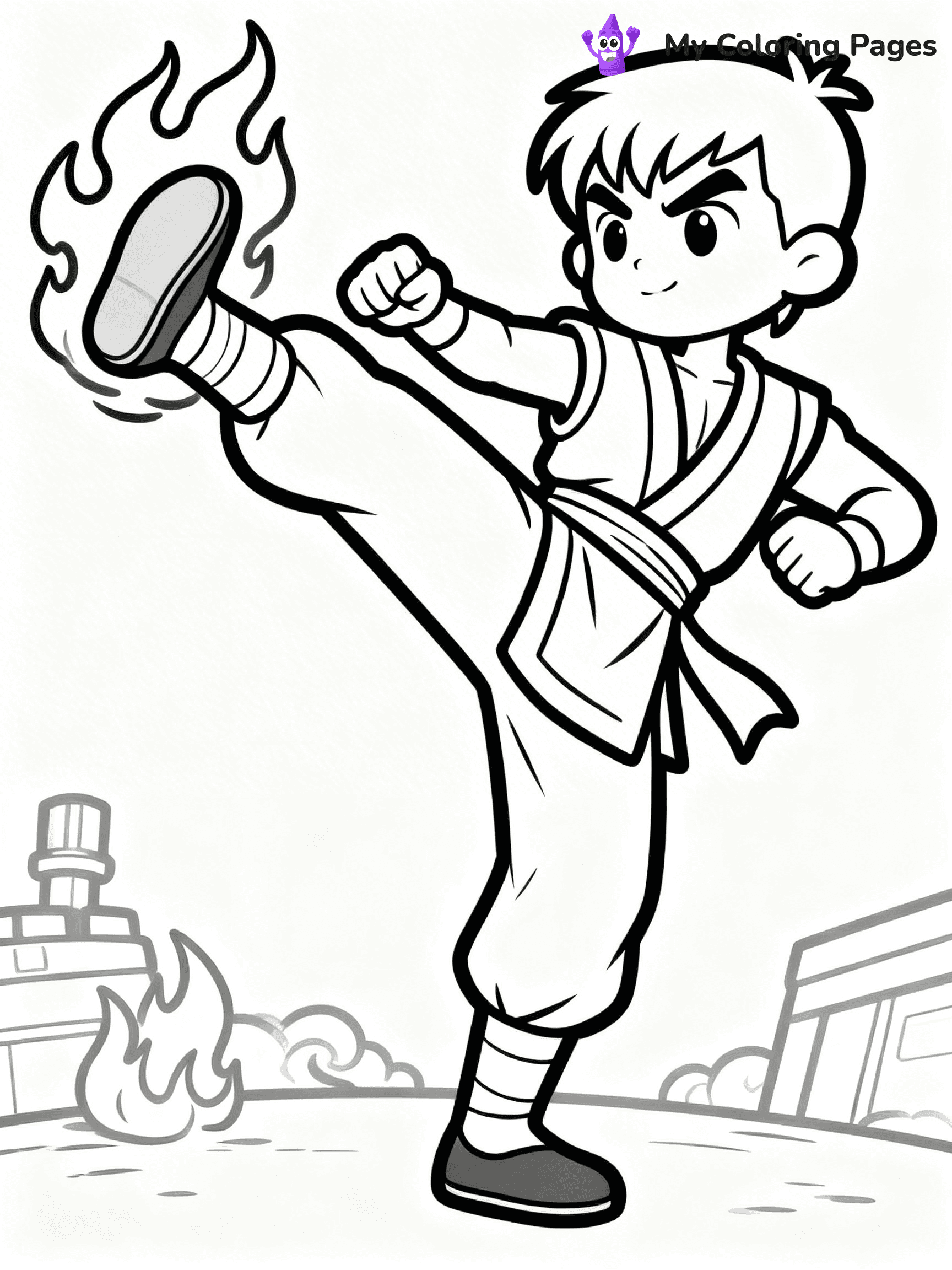 Mortal Kombat Coloring Pages - 17