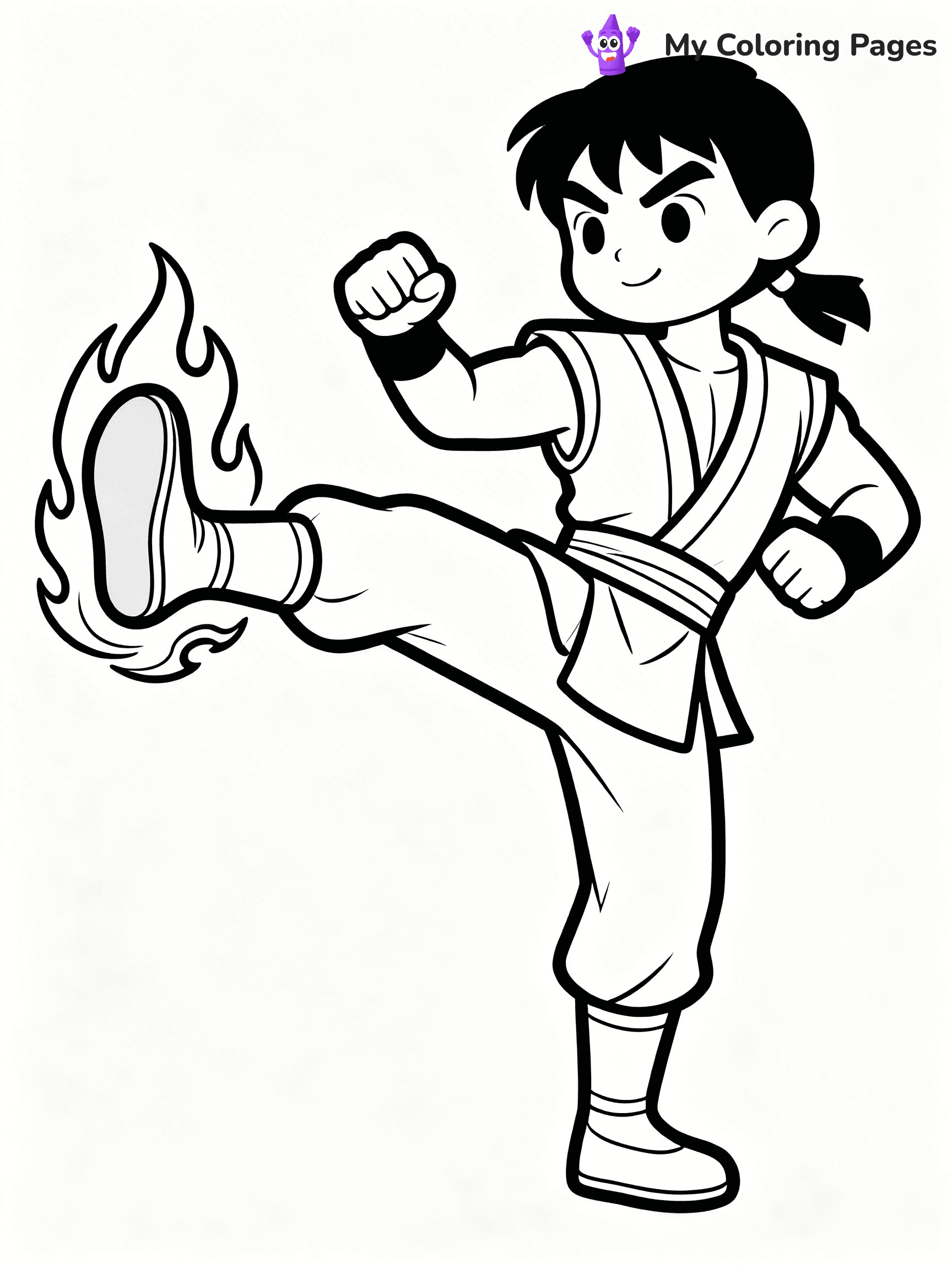Mortal Kombat Coloring Pages - 16