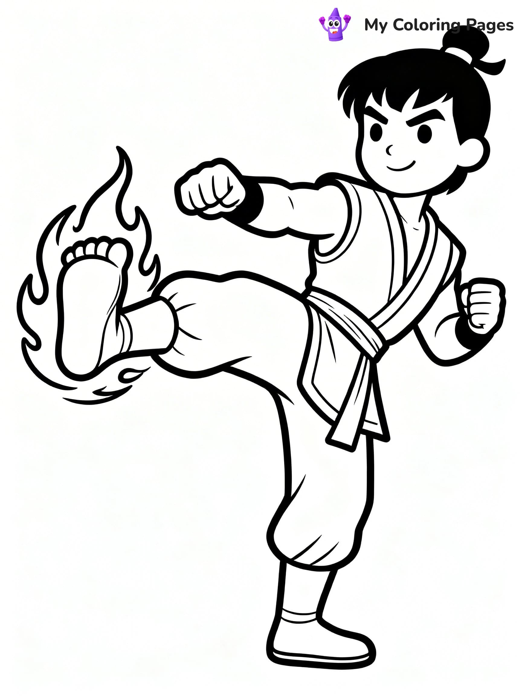 Mortal Kombat Coloring Pages - 15
