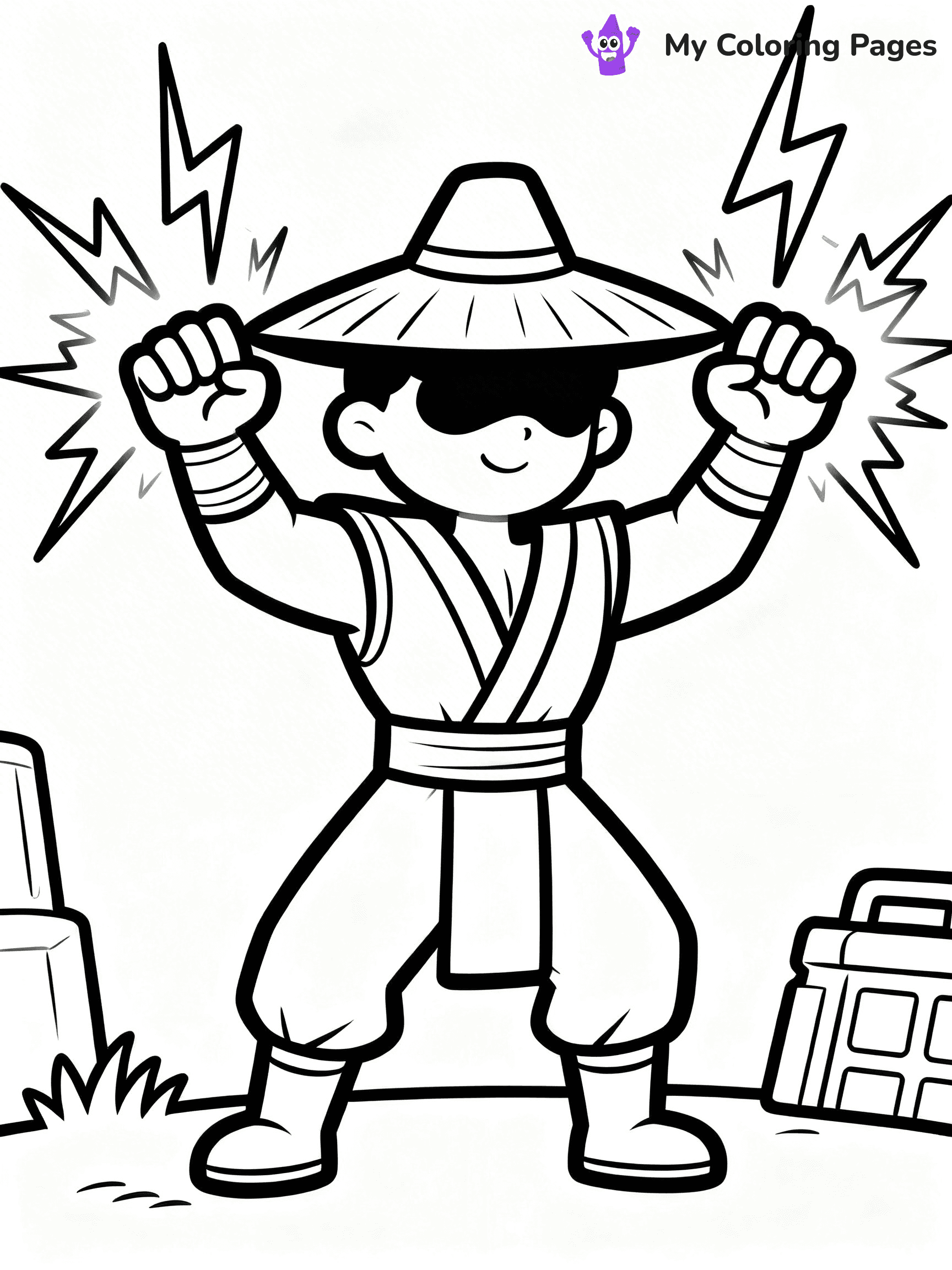 Mortal Kombat Coloring Pages - 12
